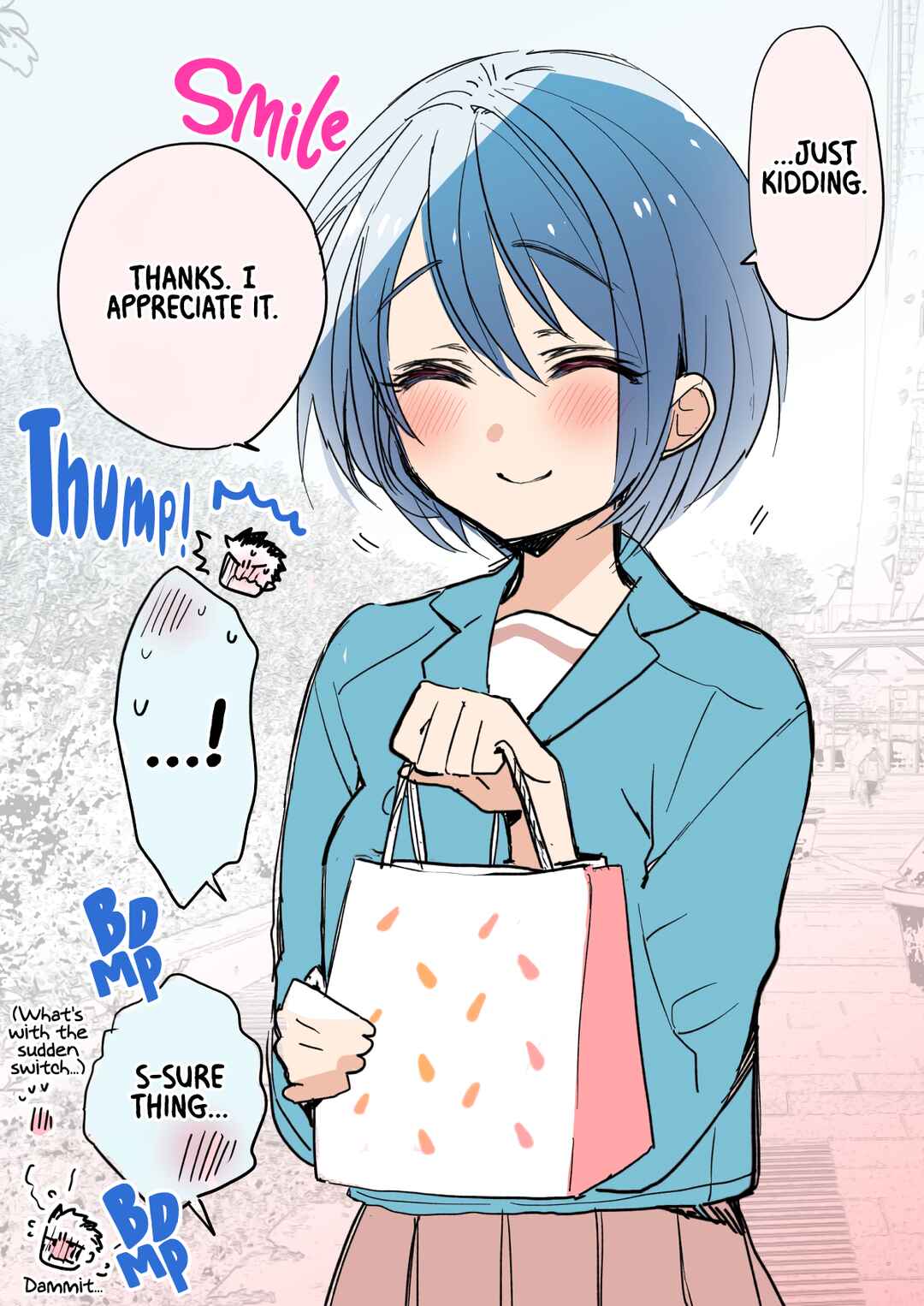 Page 7 Chapter 28.5 Drug Store Tenin Sacchan no Nichijou