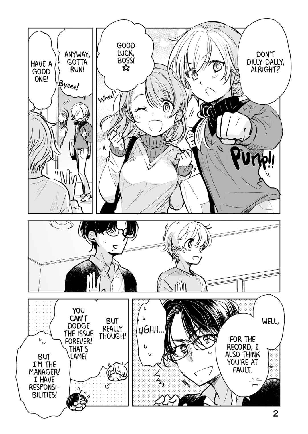 Page 2 Chapter 42 Drug Store Tenin Sacchan no Nichijou