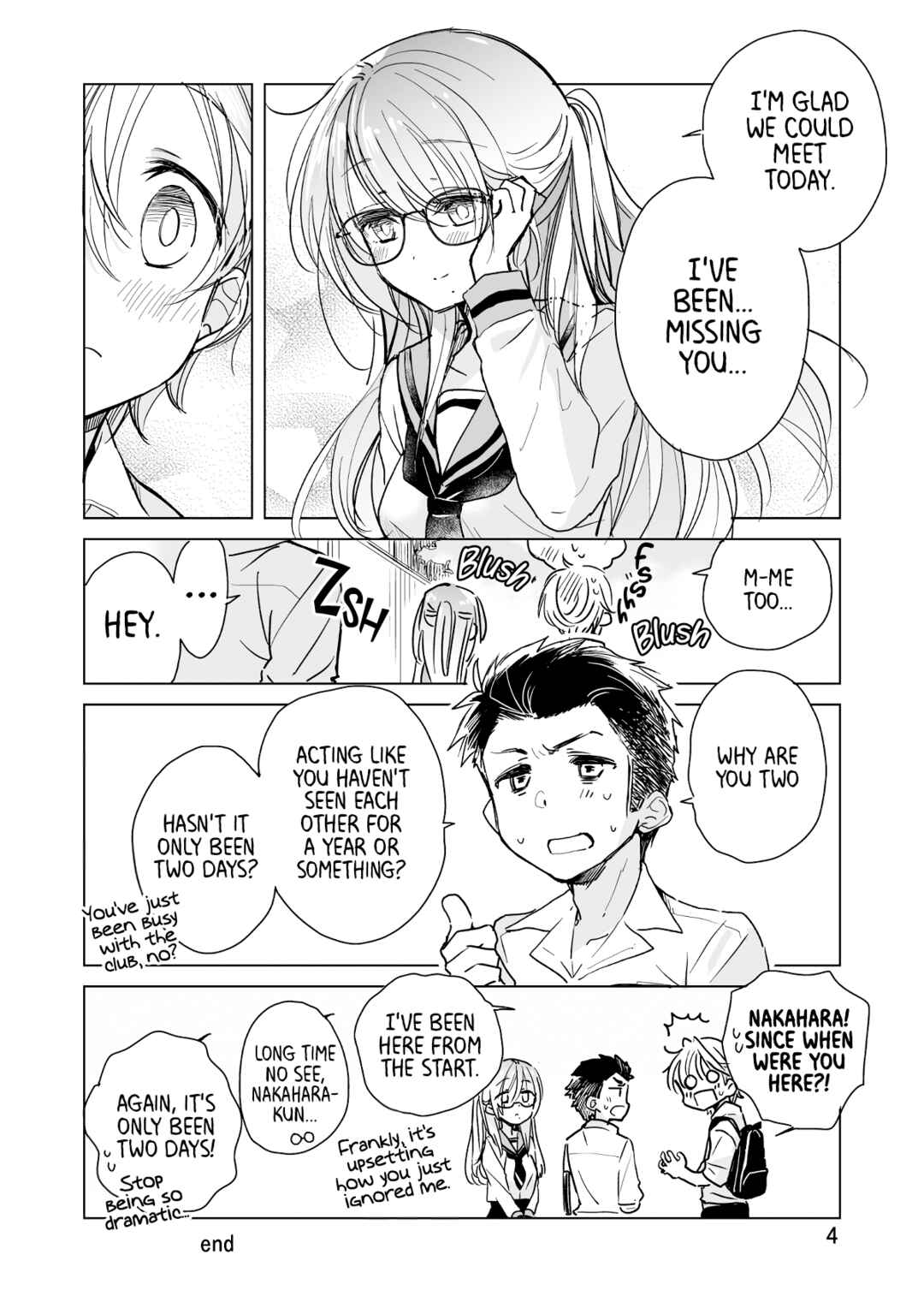 Page 4 Chapter 31 Drug Store Tenin Sacchan no Nichijou