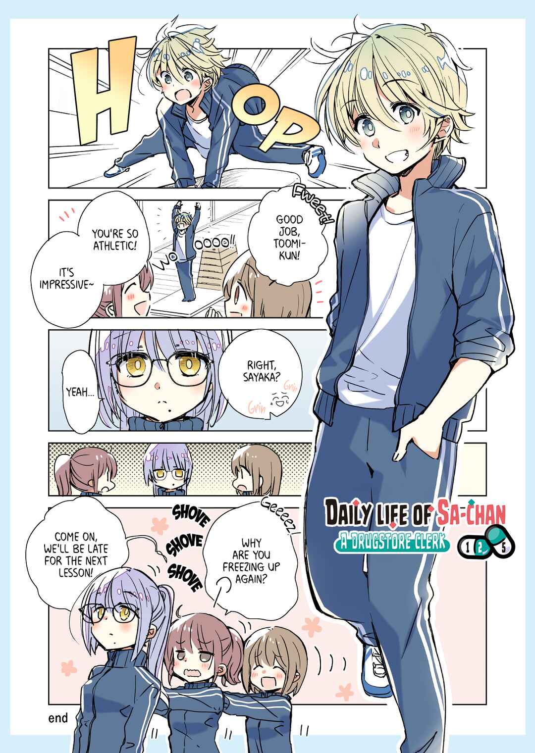 Page 1 Chapter 12.5 Drug Store Tenin Sacchan no Nichijou