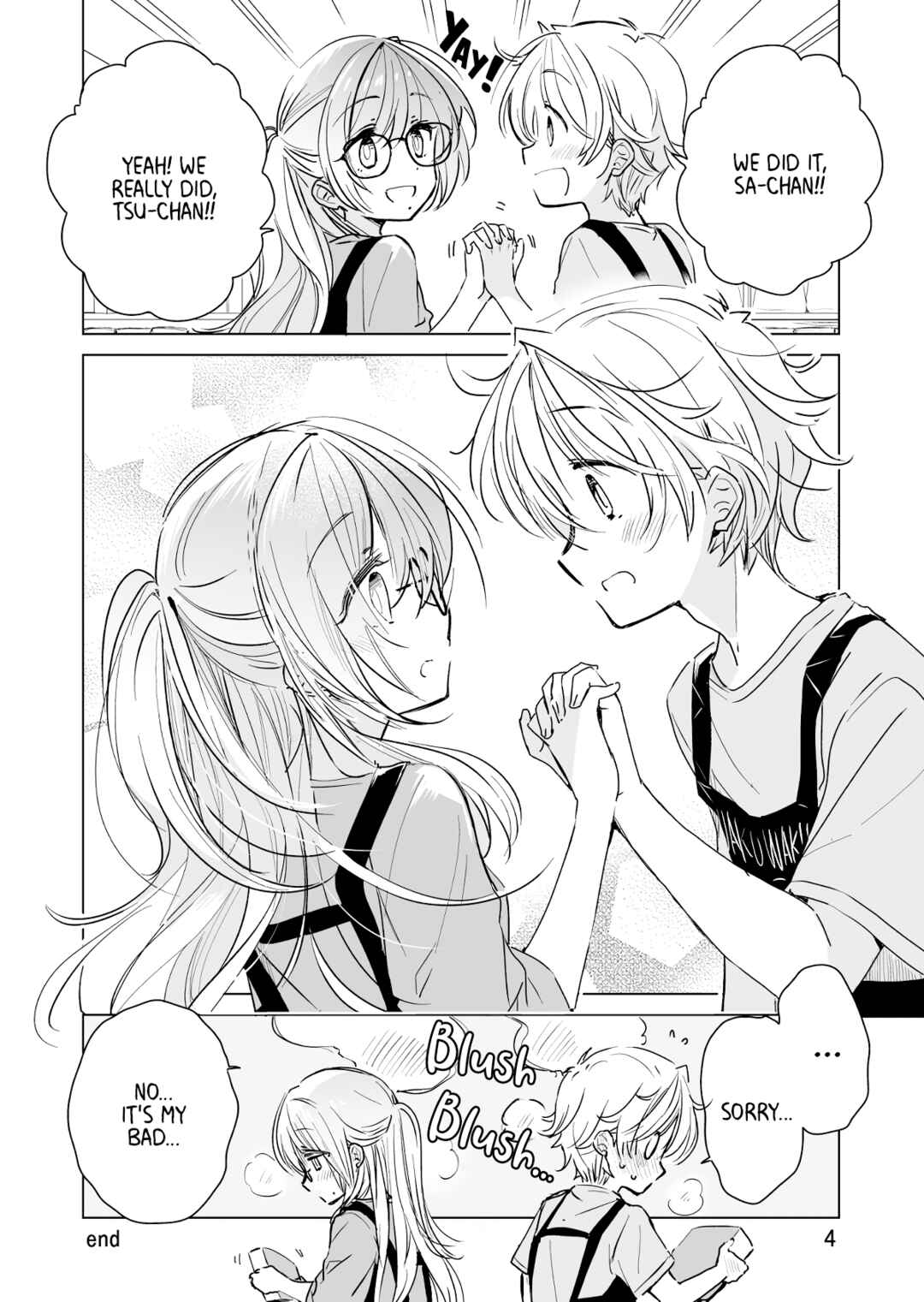 Page 4 Chapter 32 Drug Store Tenin Sacchan no Nichijou