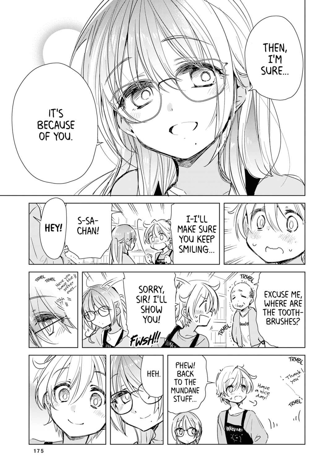 Page 7 Chapter 26.5 Drug Store Tenin Sacchan no Nichijou