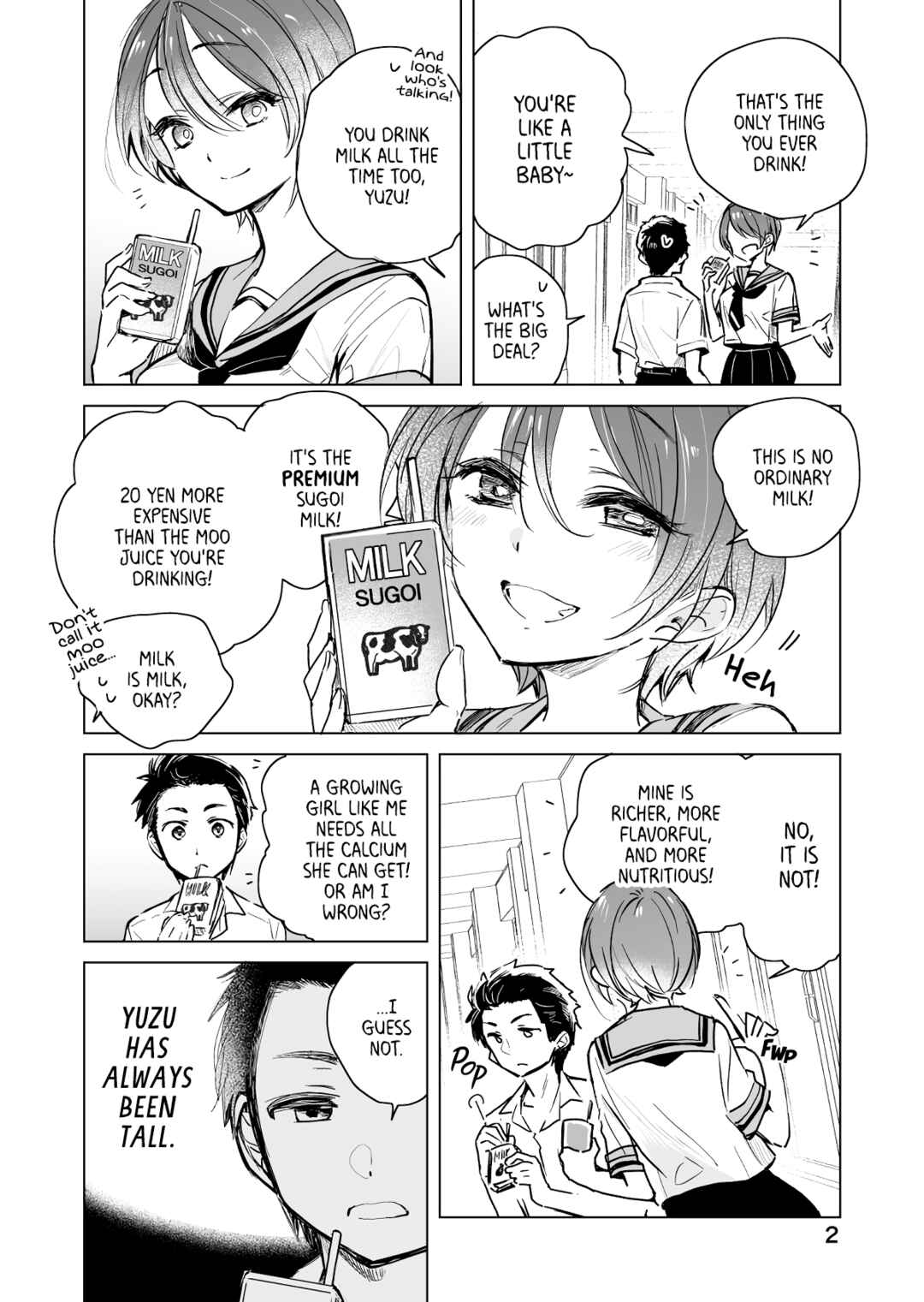 Page 2 Chapter 19.5 Drug Store Tenin Sacchan no Nichijou