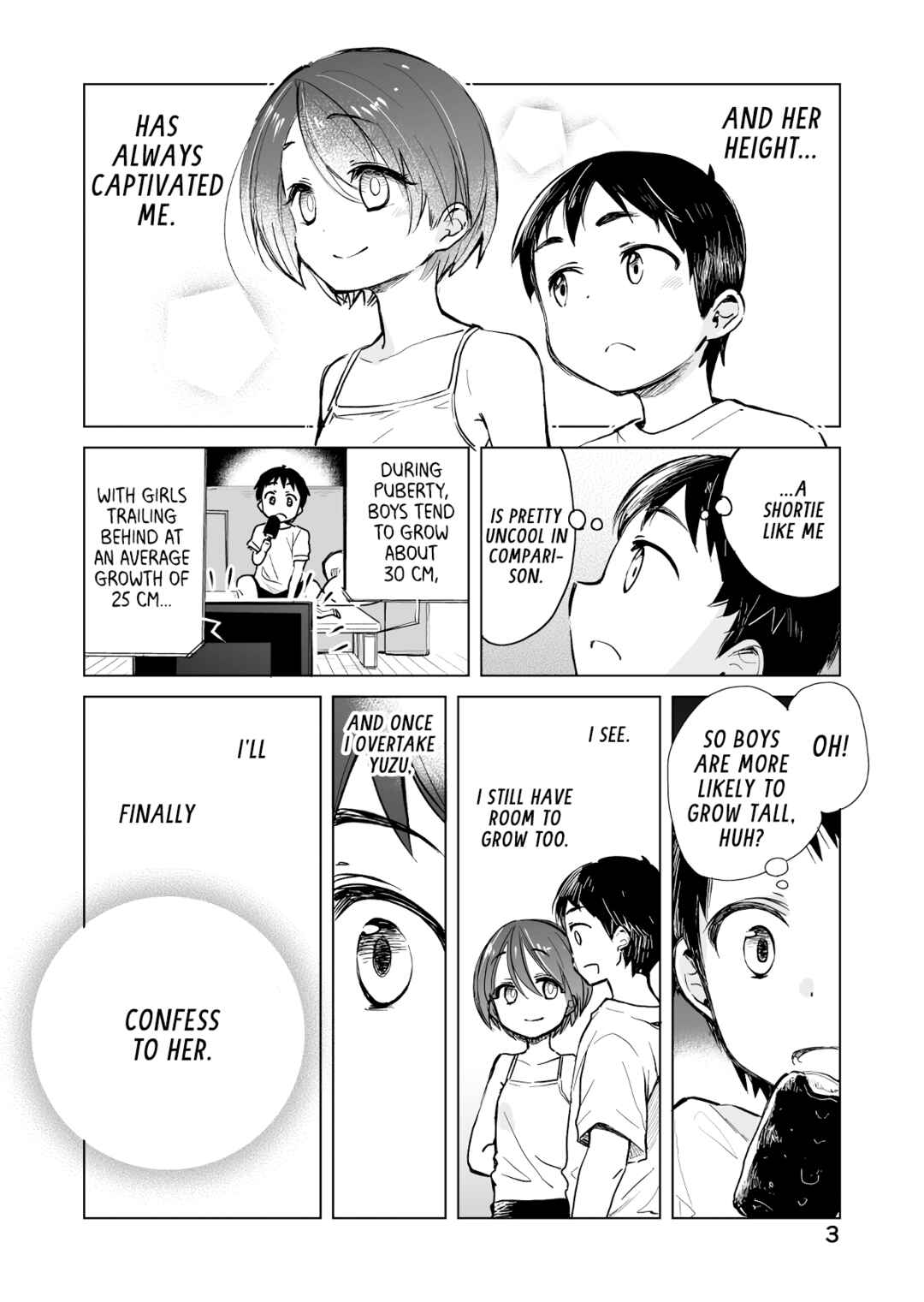 Page 3 Chapter 19.5 Drug Store Tenin Sacchan no Nichijou