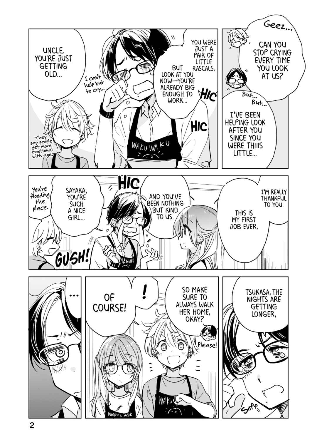 Page 2 Chapter 29 Drug Store Tenin Sacchan no Nichijou