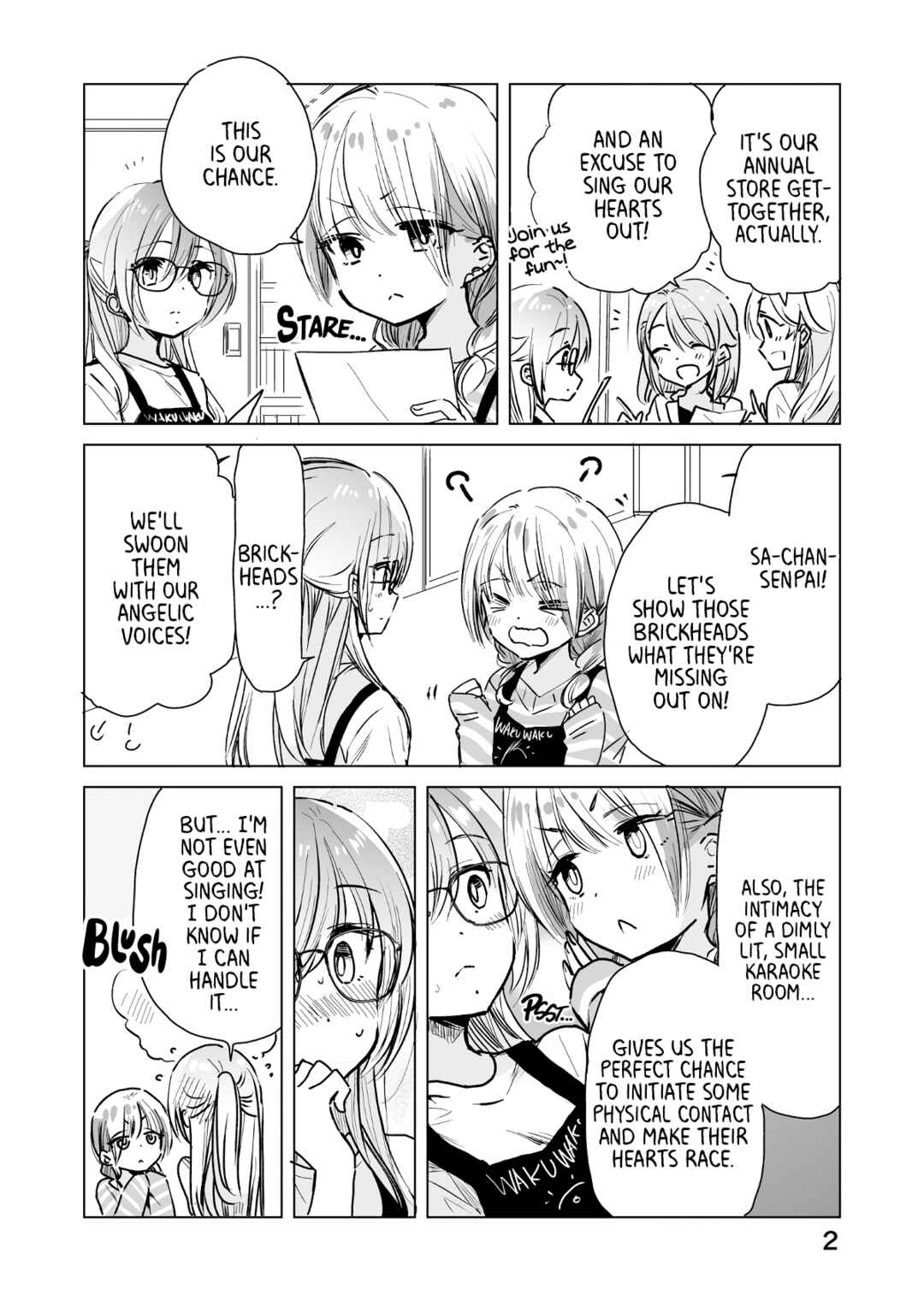 Page 2 Chapter 36 Drug Store Tenin Sacchan no Nichijou