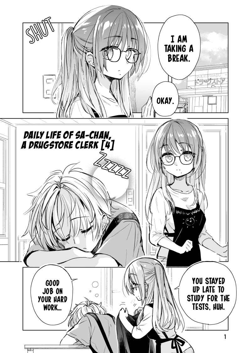 Page 1 Chapter 4 Drug Store Tenin Sacchan no Nichijou