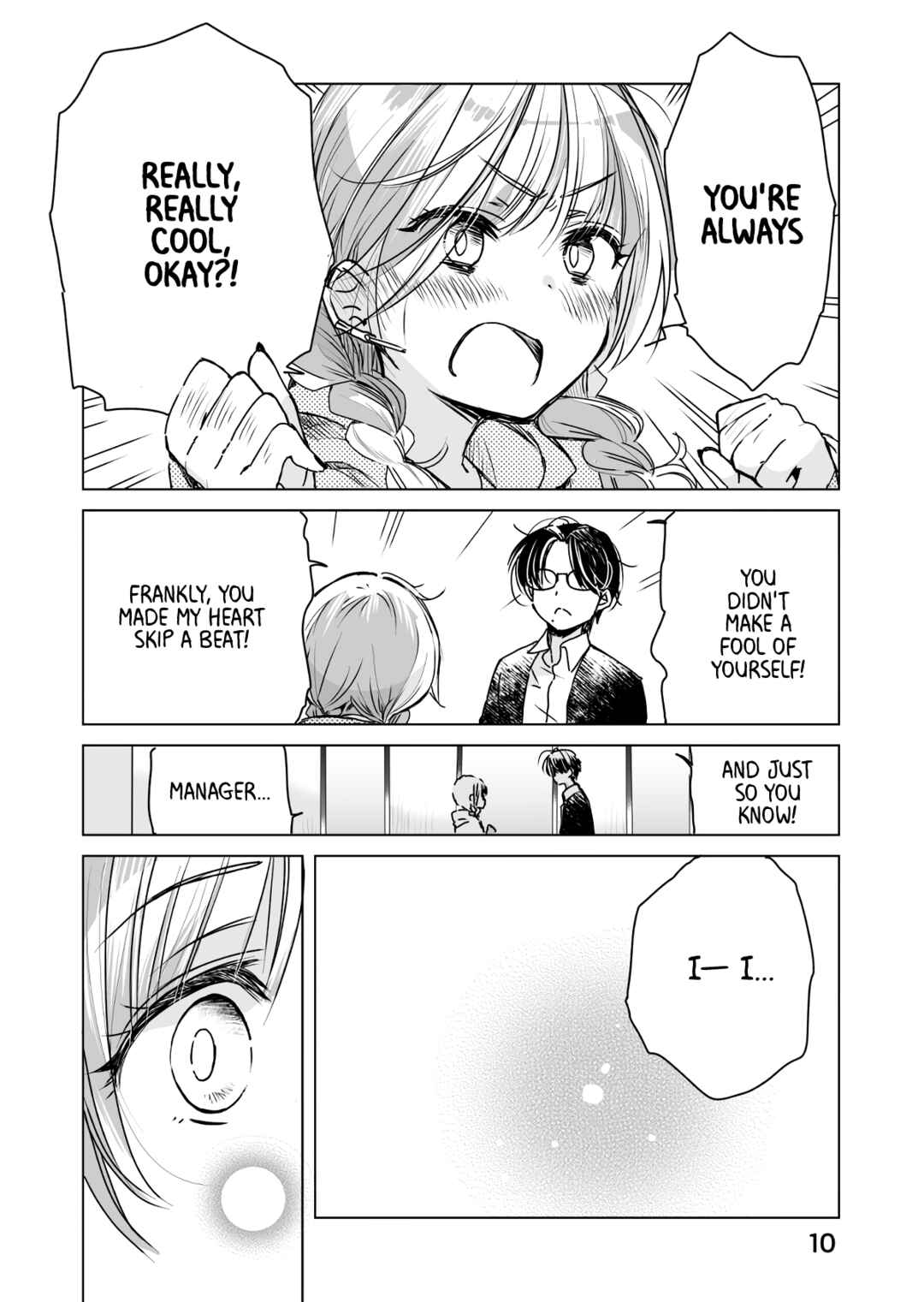 Page 10 Chapter 40 Drug Store Tenin Sacchan no Nichijou