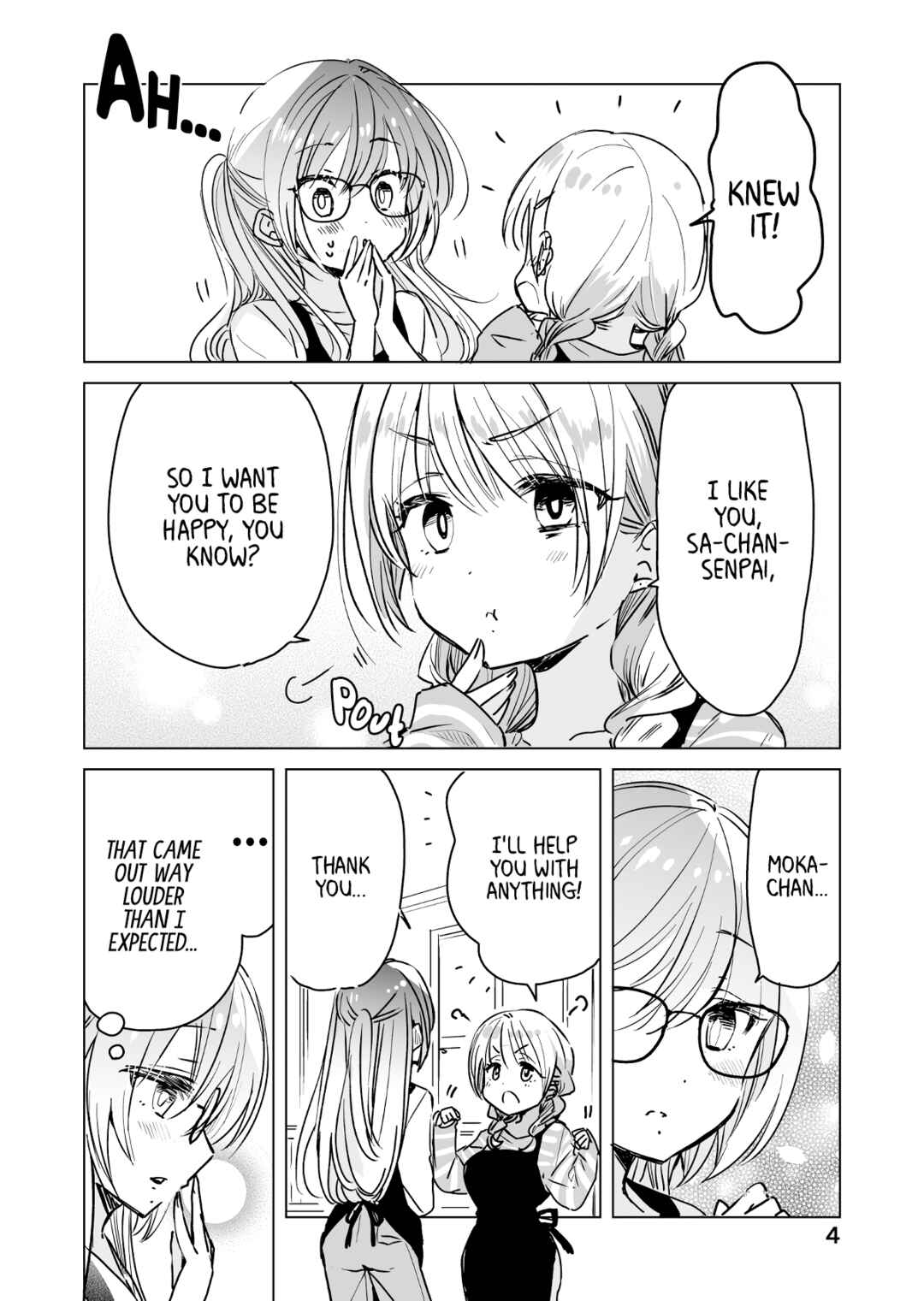 Page 4 Chapter 35 Drug Store Tenin Sacchan no Nichijou