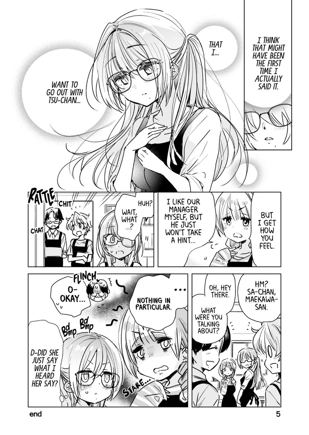 Page 5 Chapter 35 Drug Store Tenin Sacchan no Nichijou
