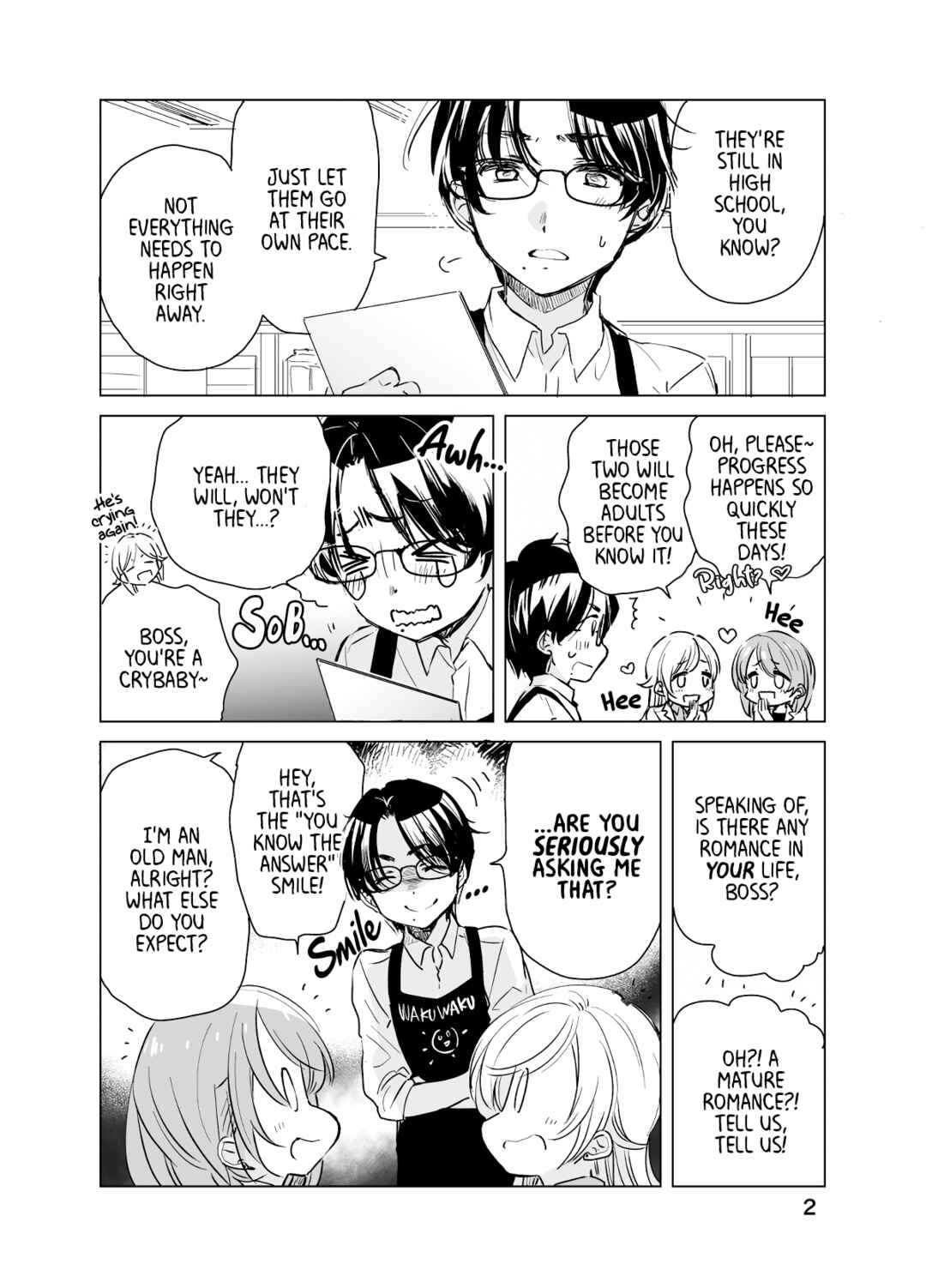 Page 2 Chapter 33 Drug Store Tenin Sacchan no Nichijou