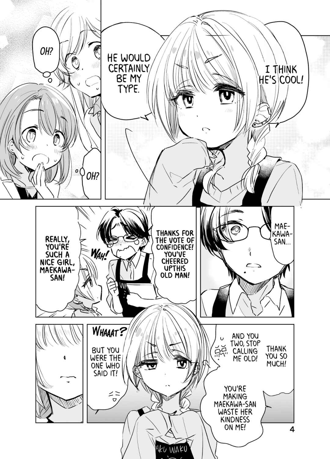 Page 4 Chapter 33 Drug Store Tenin Sacchan no Nichijou