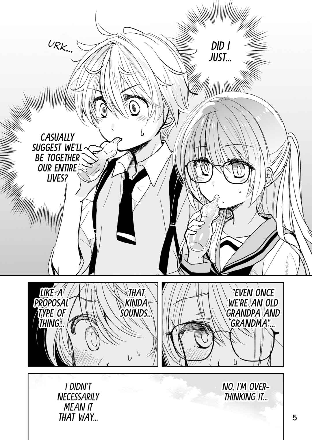 Page 5 Chapter 17 Drug Store Tenin Sacchan no Nichijou