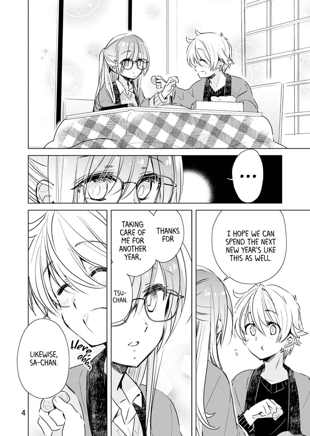 Page 4 Chapter 27.5 Drug Store Tenin Sacchan no Nichijou