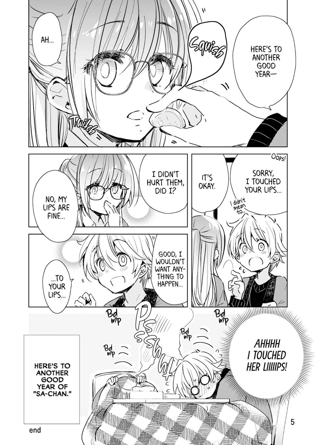 Page 5 Chapter 27.5 Drug Store Tenin Sacchan no Nichijou
