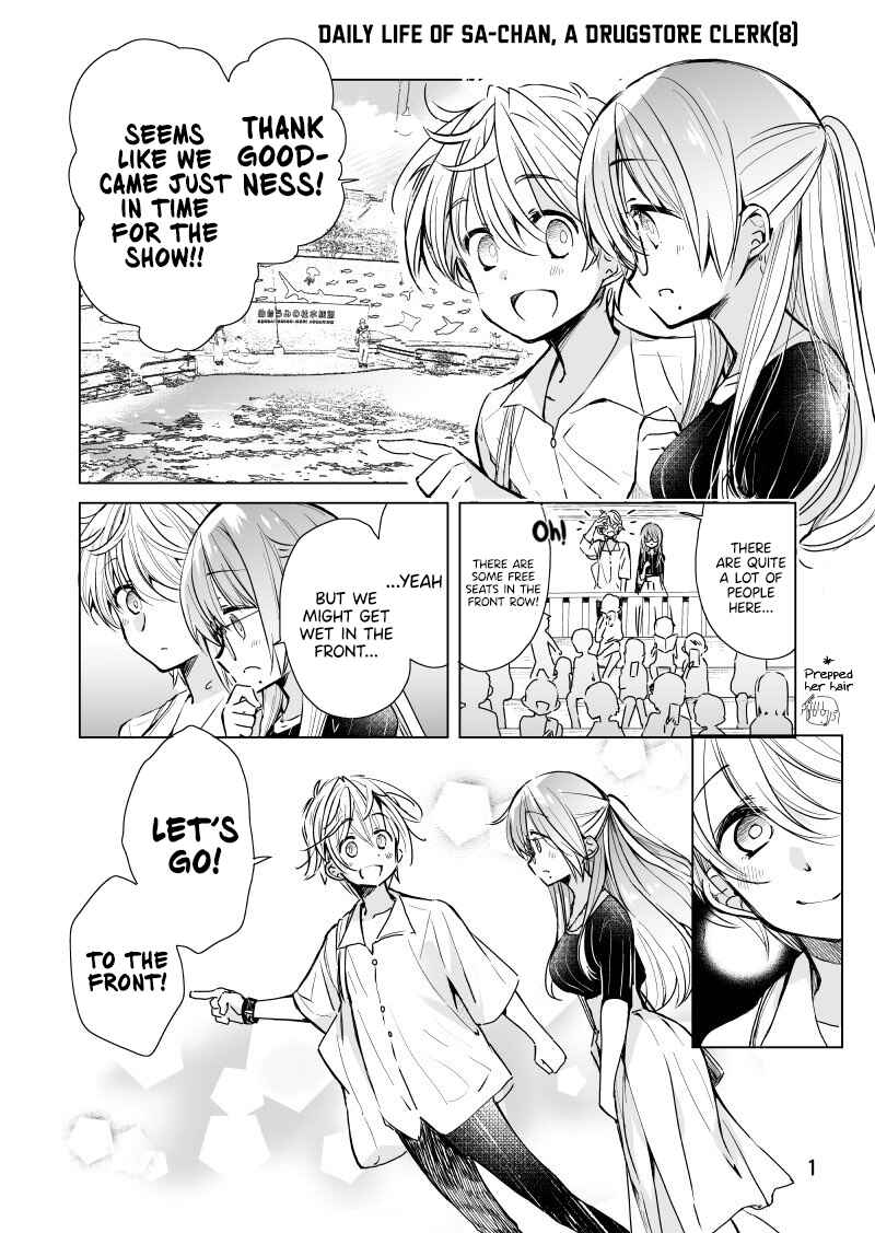 Page 1 Chapter 8 Drug Store Tenin Sacchan no Nichijou