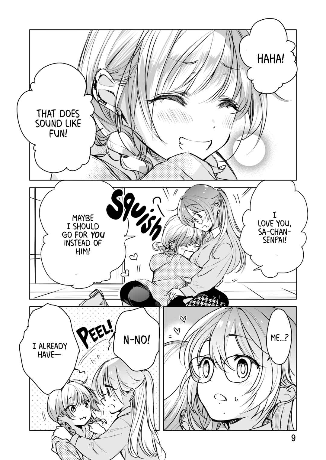 Page 9 Chapter 41 Drug Store Tenin Sacchan no Nichijou