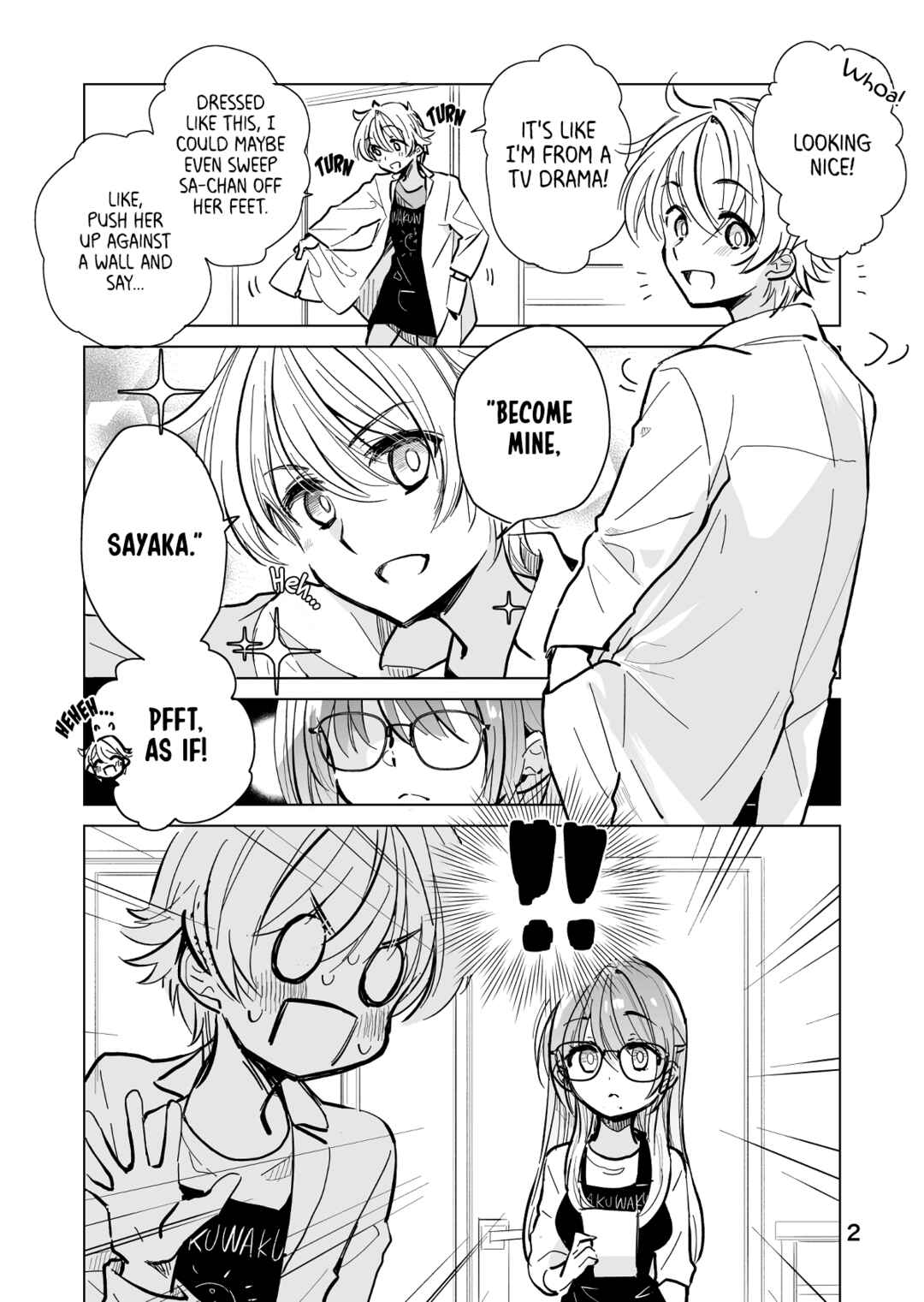 Page 2 Chapter 14 Drug Store Tenin Sacchan no Nichijou