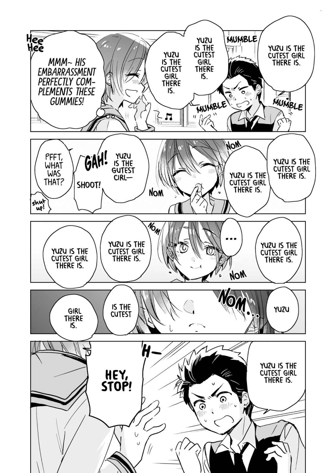 Page 3 Chapter 28 Drug Store Tenin Sacchan no Nichijou
