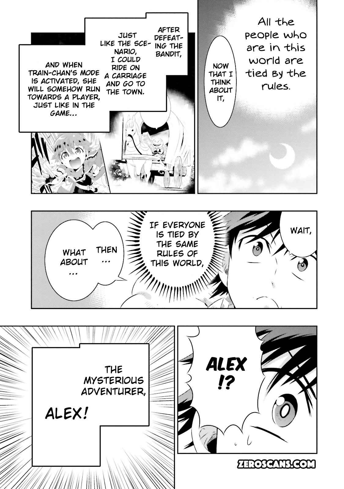 Page 21 Chapter 8 Only I Know That This World Is a Game