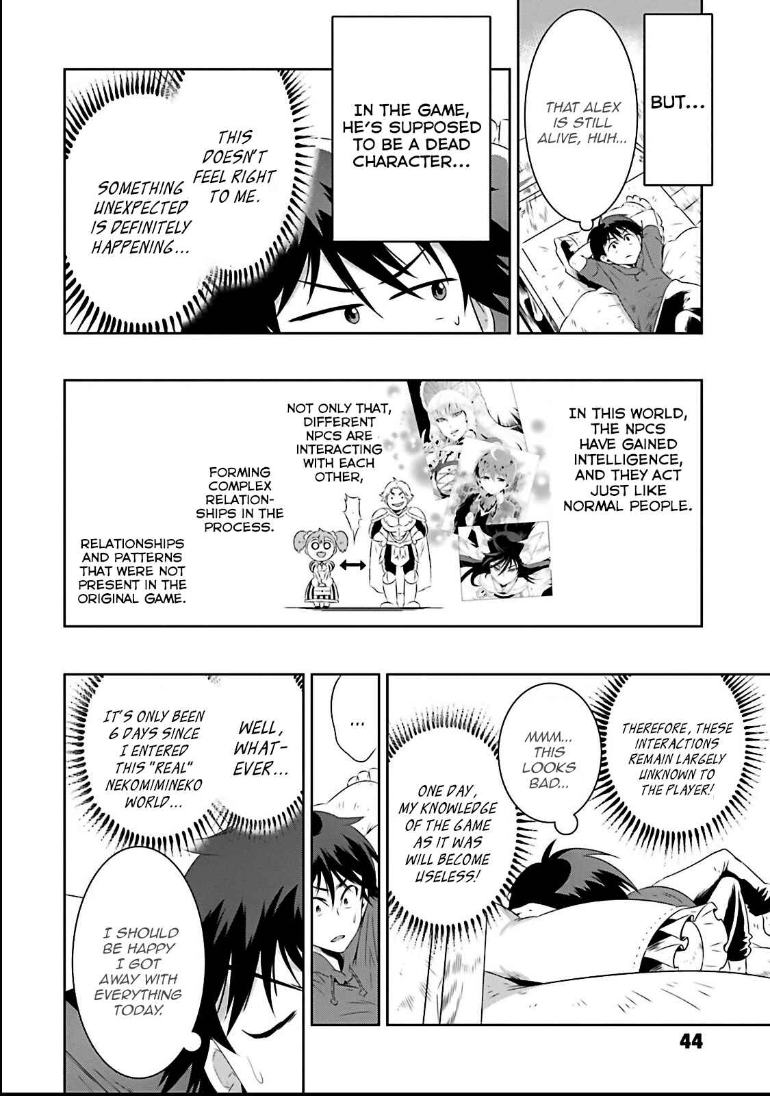 Page 49 Chapter 16 Only I Know That This World Is a Game