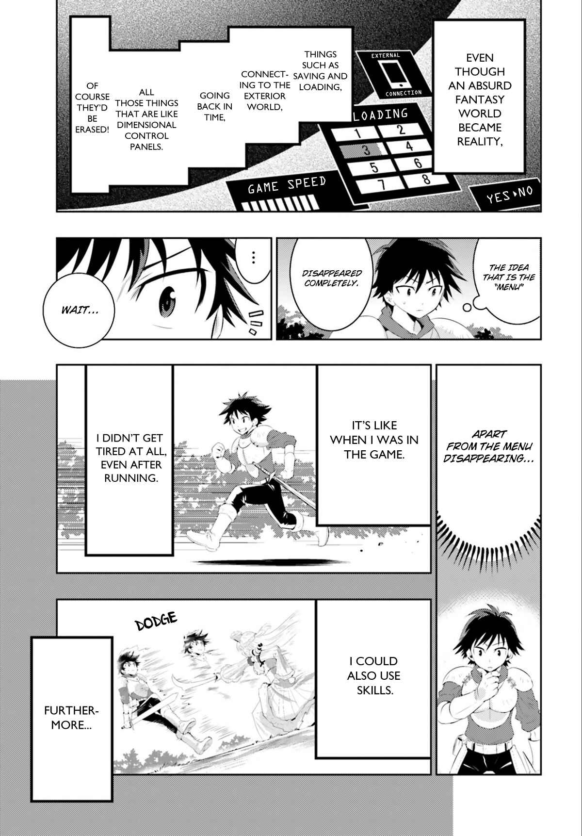 Page 11 Chapter 2 Only I Know That This World Is a Game