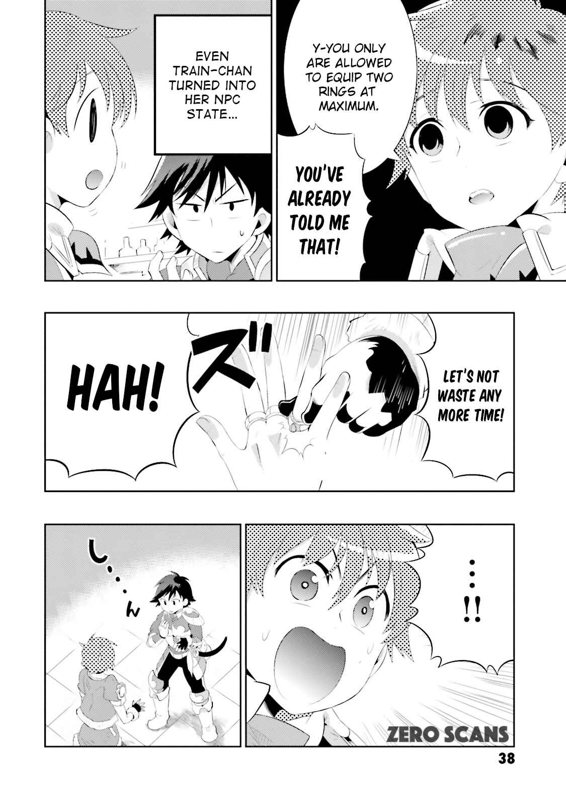 Page 14 Chapter 12 Only I Know That This World Is a Game