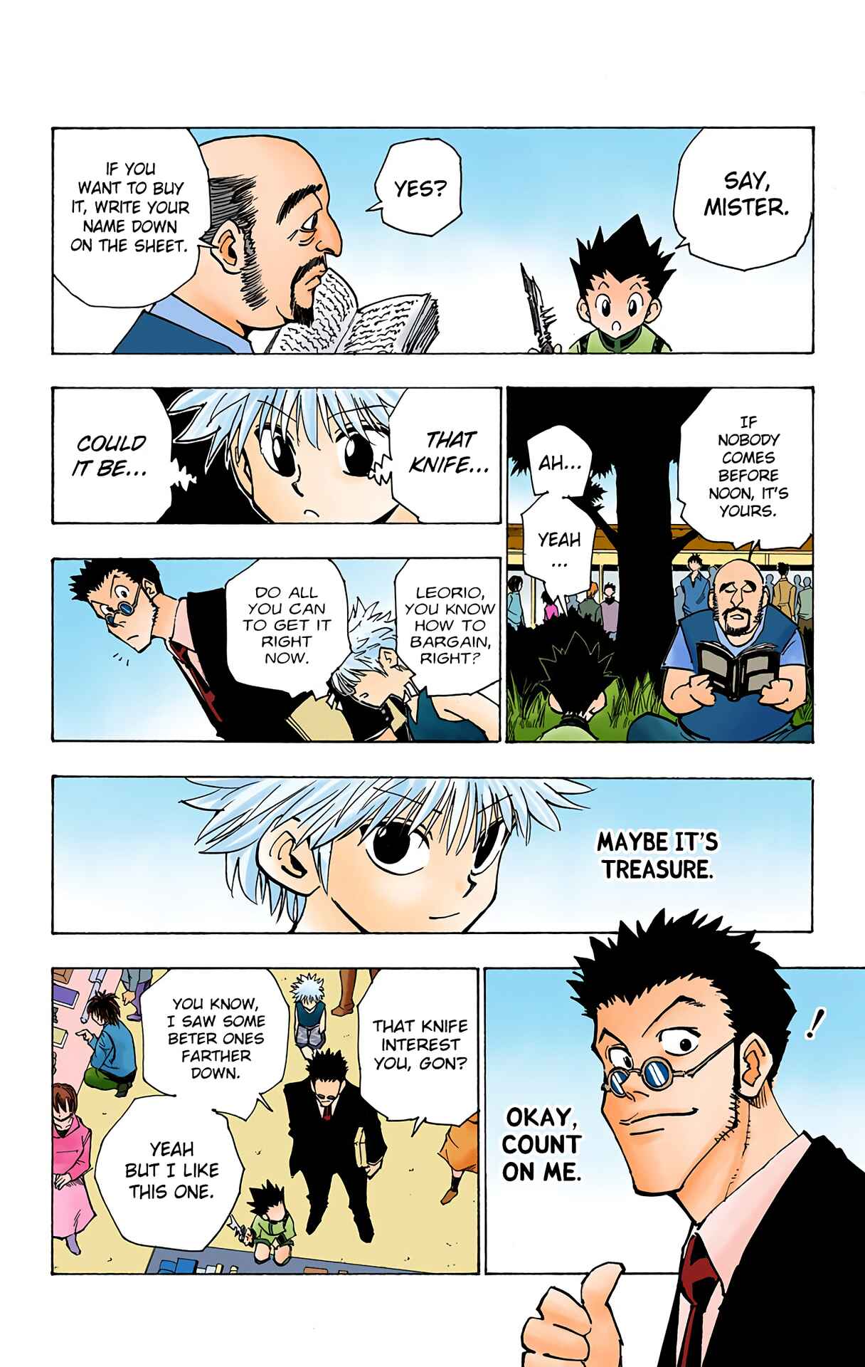 Page 14 Chapter 85 HUNTER x HUNTER (Official Colored)