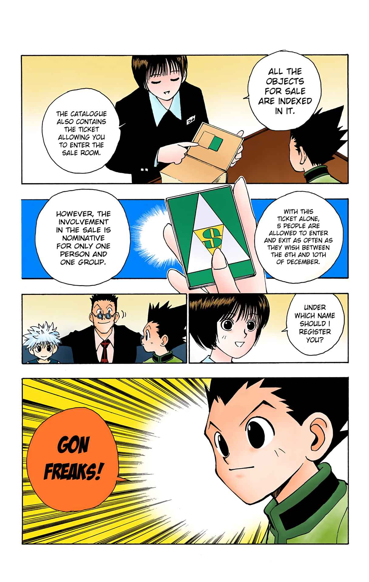 Page 5 Chapter 85 HUNTER x HUNTER (Official Colored)