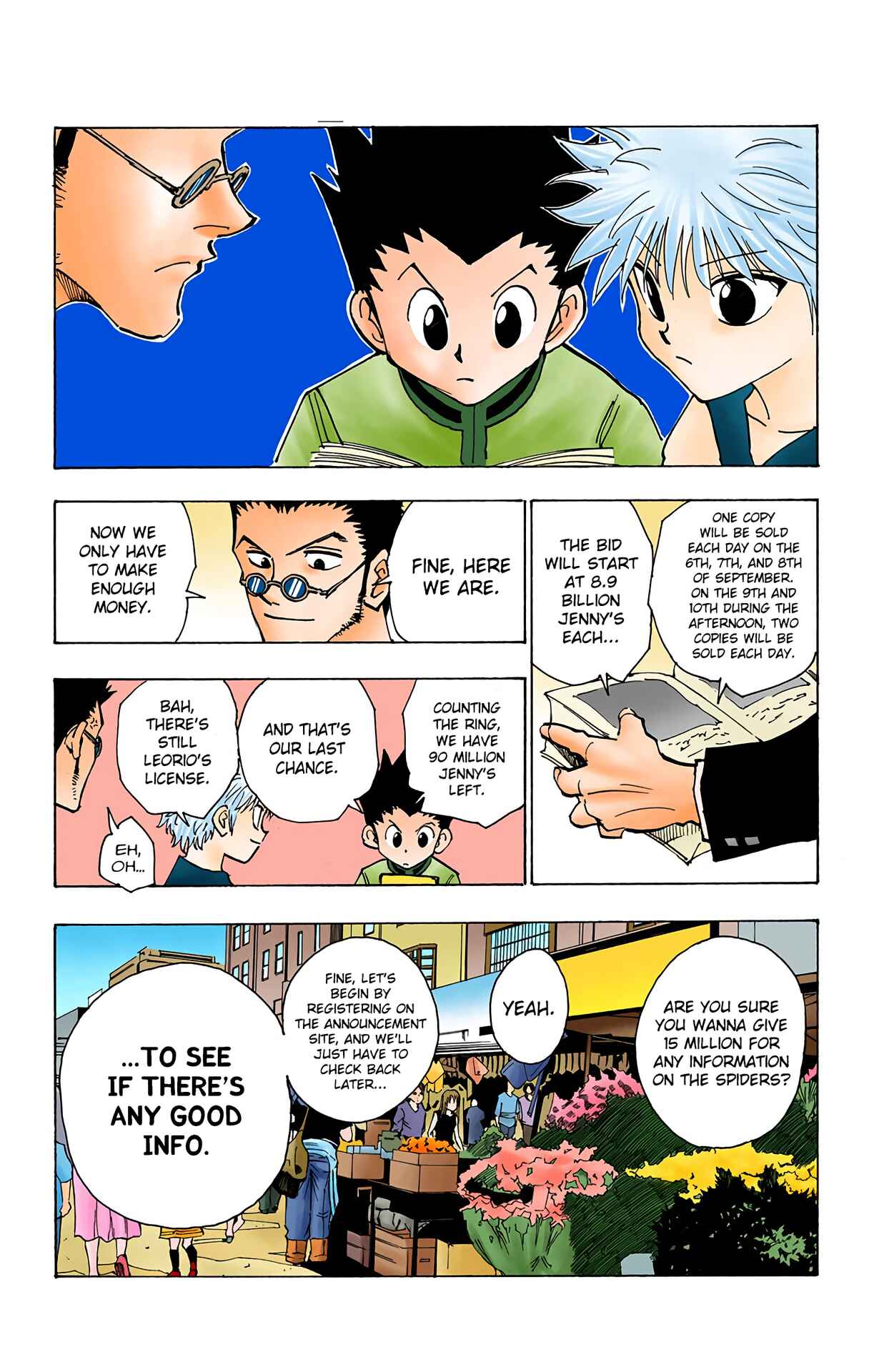 Page 9 Chapter 85 HUNTER x HUNTER (Official Colored)