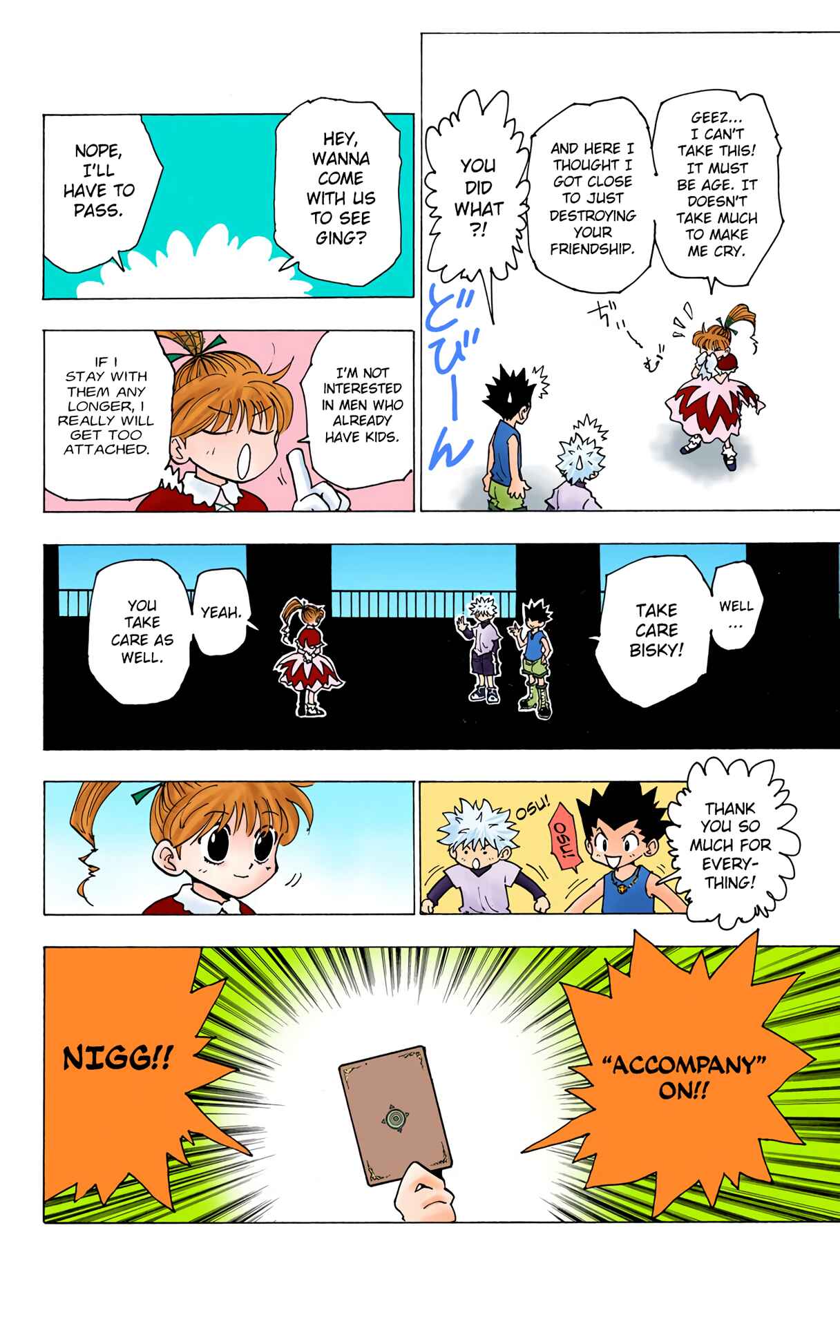 Page 8 Chapter 185 HUNTER x HUNTER (Official Colored)