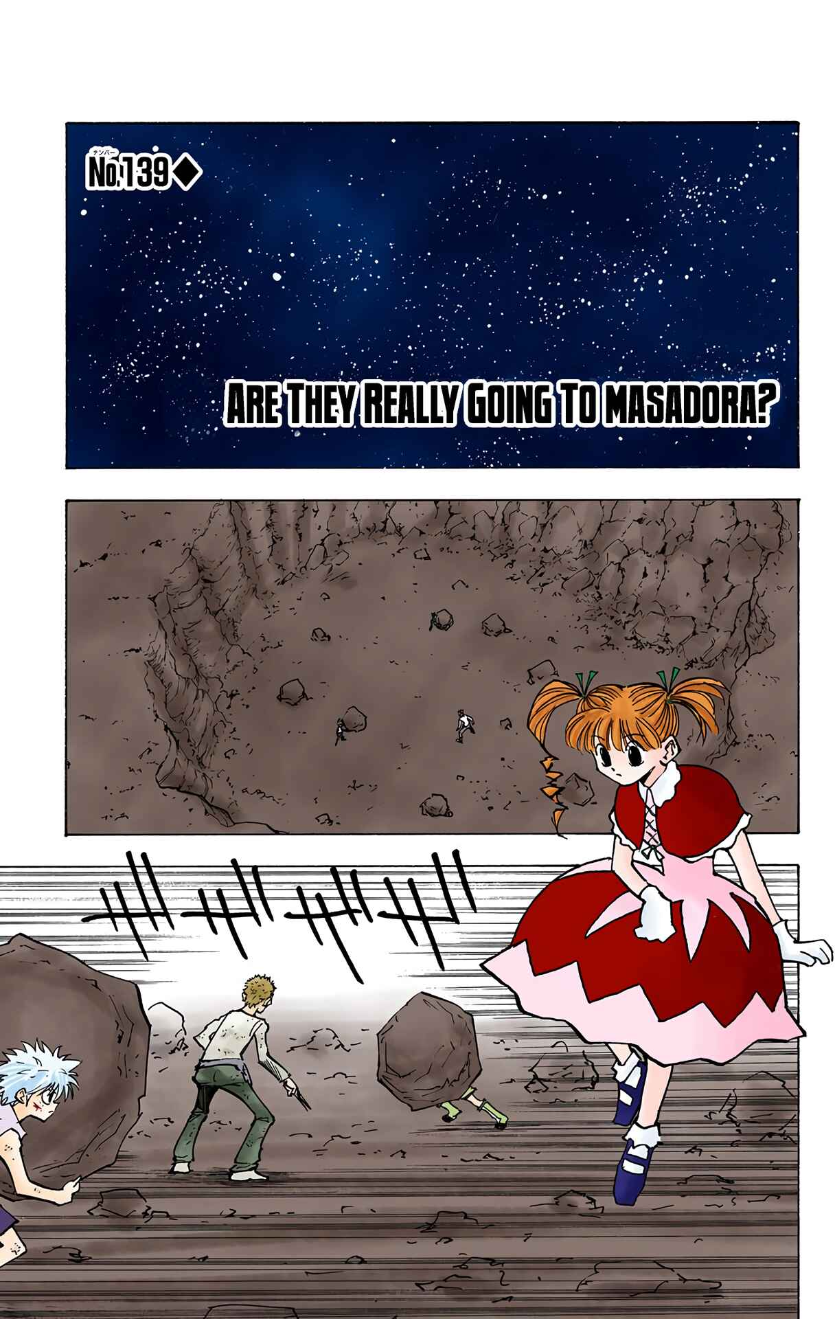 Page 1 Chapter 139 HUNTER x HUNTER (Official Colored)