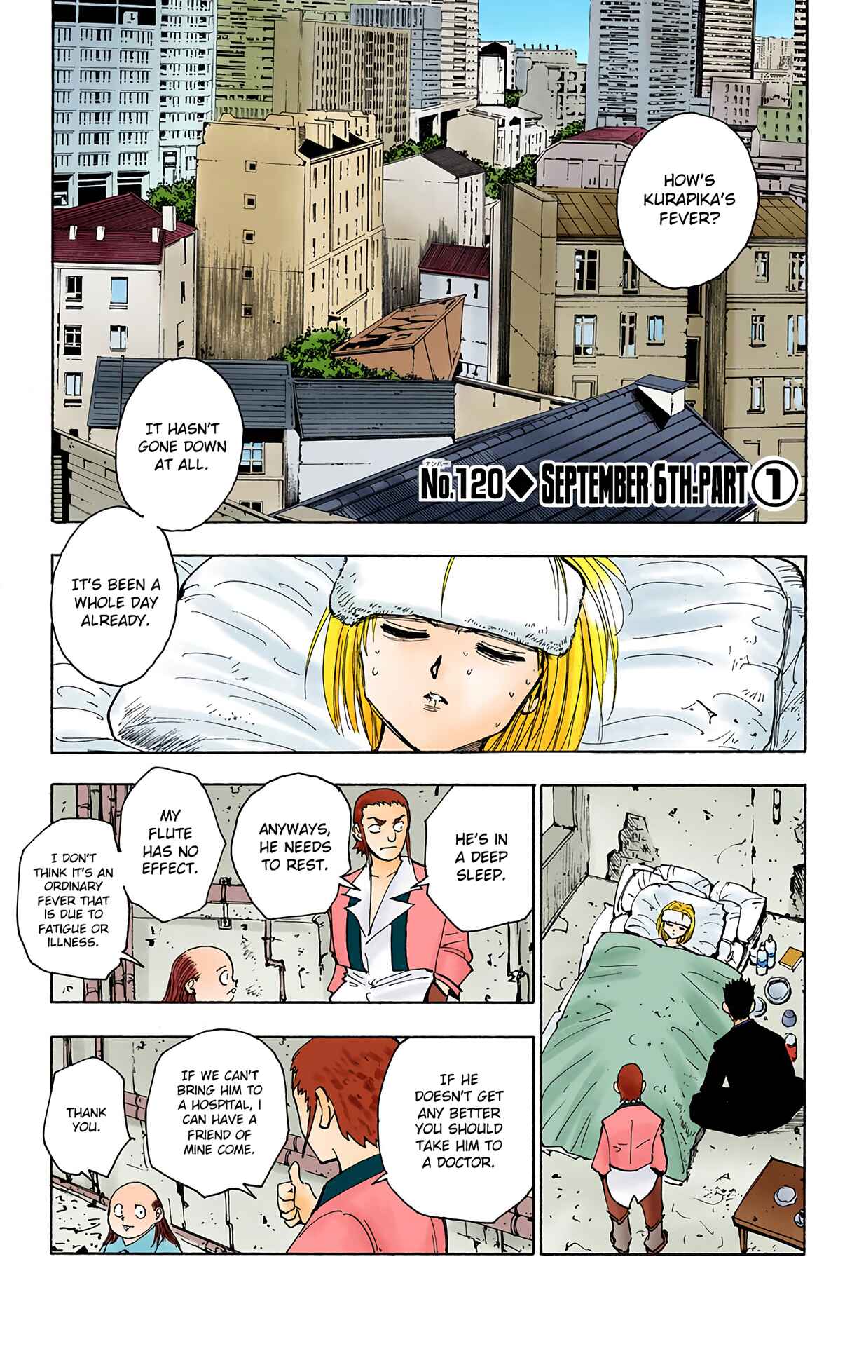 Page 1 Chapter 120 HUNTER x HUNTER (Official Colored)
