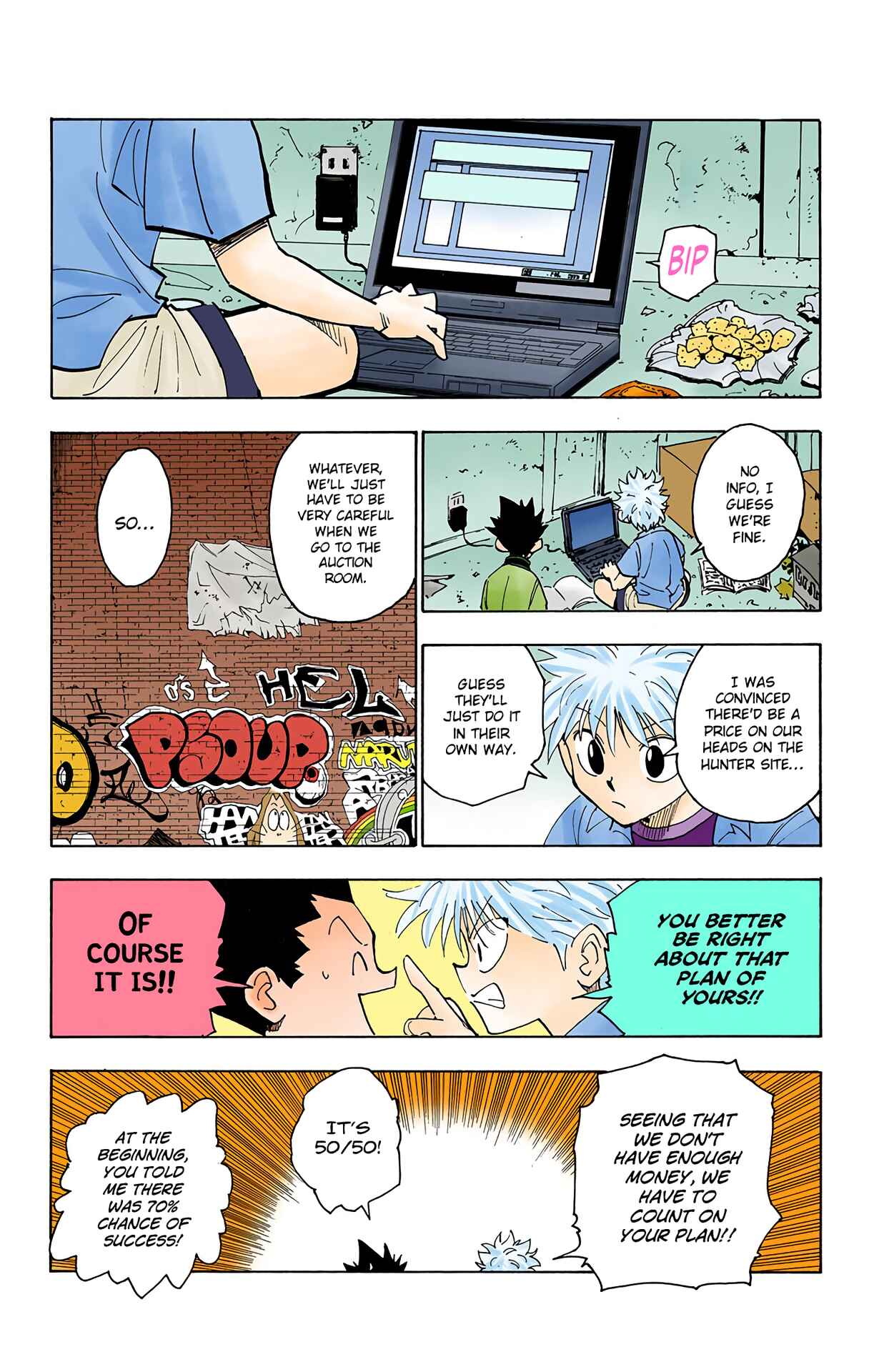Page 5 Chapter 120 HUNTER x HUNTER (Official Colored)