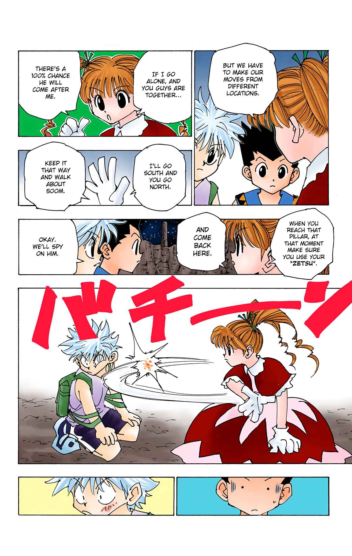 Page 8 Chapter 137 HUNTER x HUNTER (Official Colored)