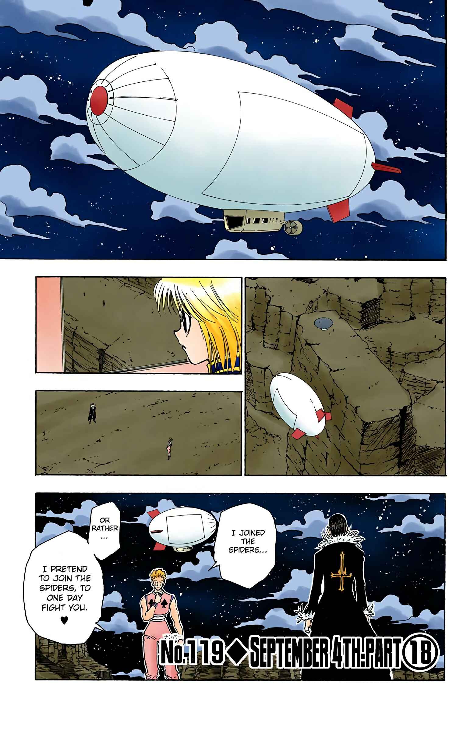 Page 1 Chapter 119 HUNTER x HUNTER (Official Colored)