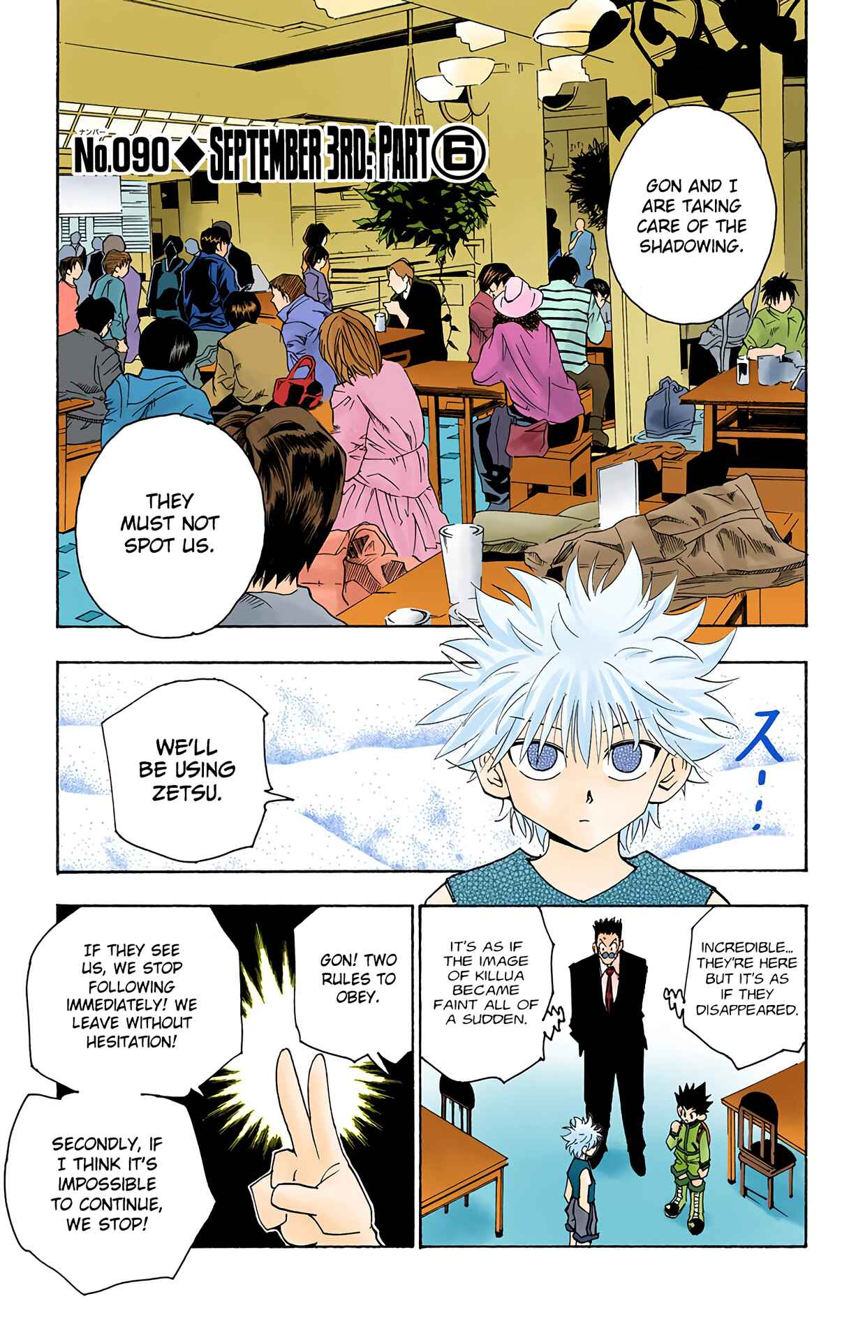 Page 1 Chapter 90 HUNTER x HUNTER (Official Colored)