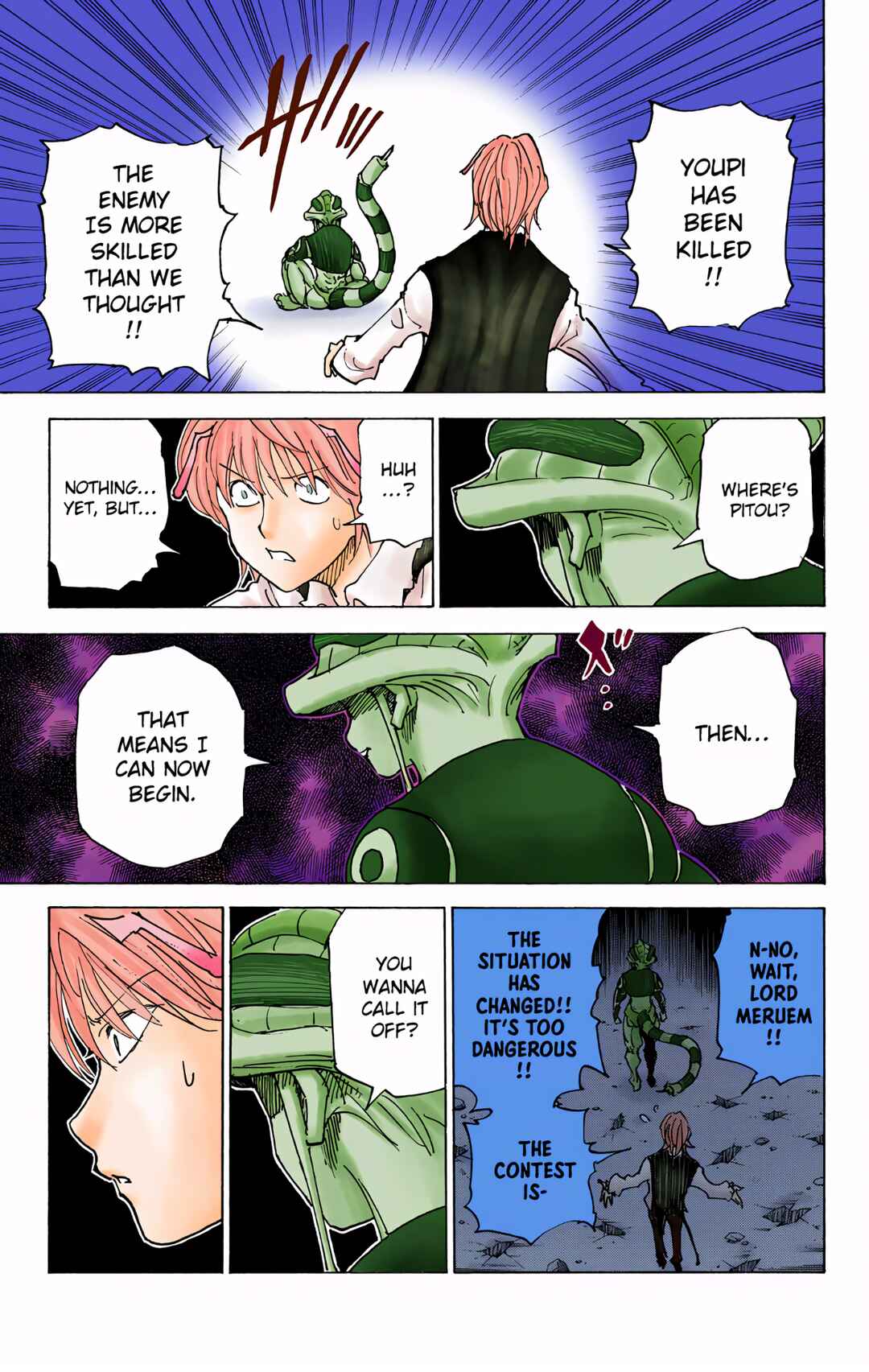 Page 17 Chapter 310 HUNTER x HUNTER (Official Colored)