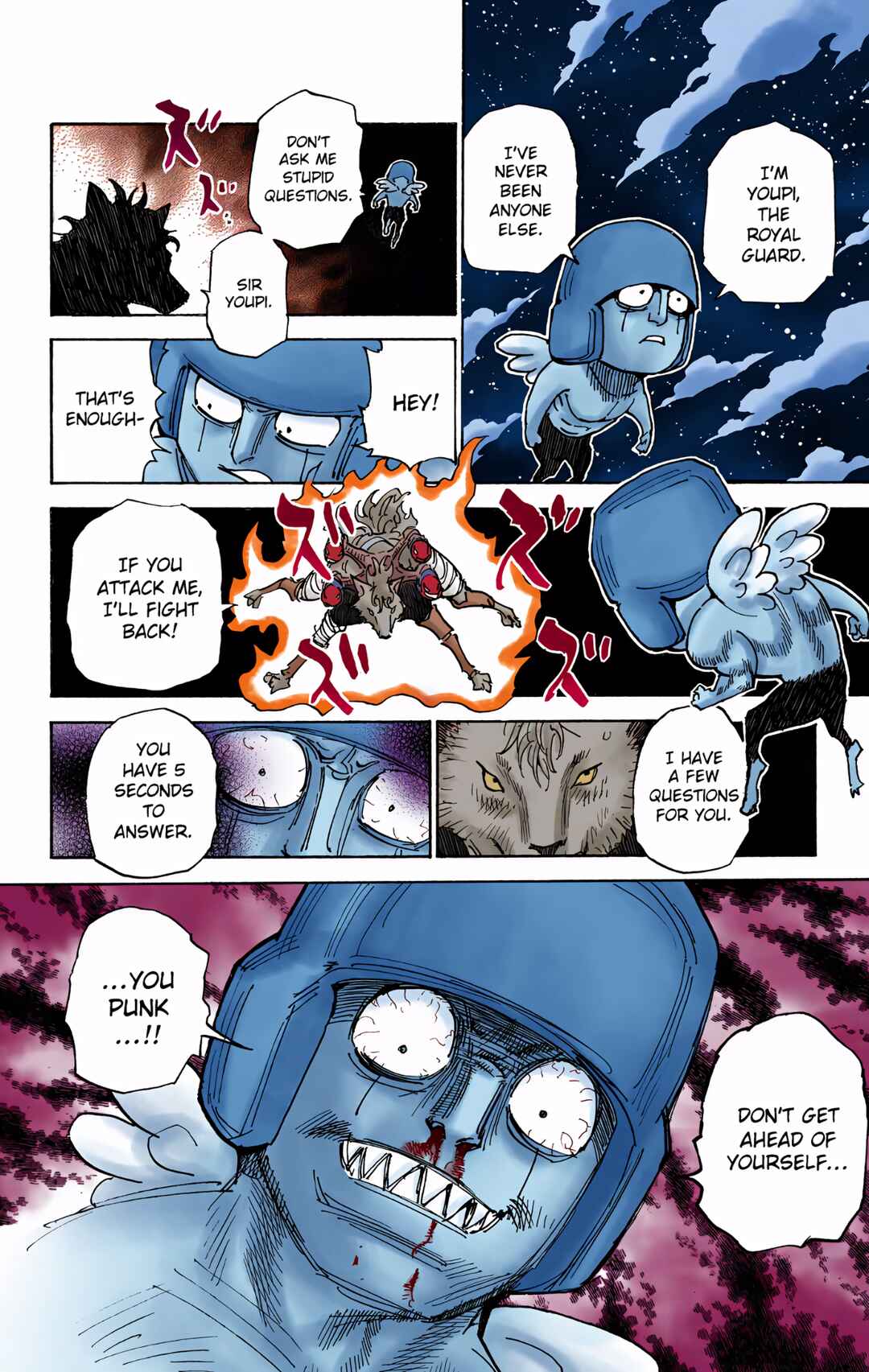 Page 8 Chapter 310 HUNTER x HUNTER (Official Colored)