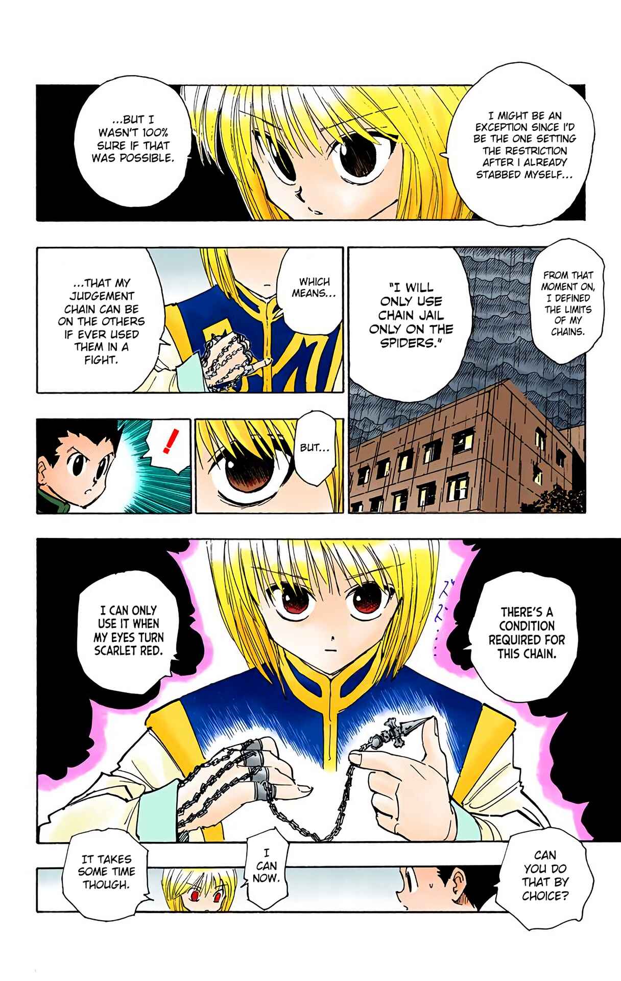 Page 4 Chapter 108 HUNTER x HUNTER (Official Colored)