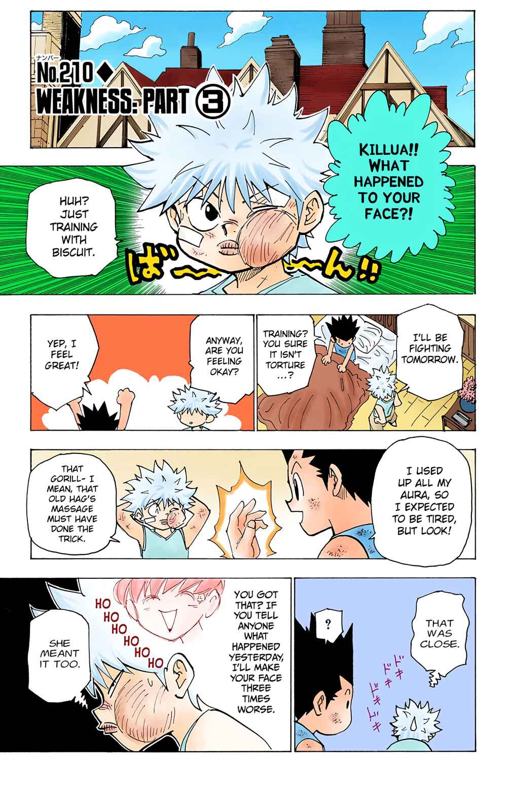Page 1 Chapter 210 HUNTER x HUNTER (Official Colored)