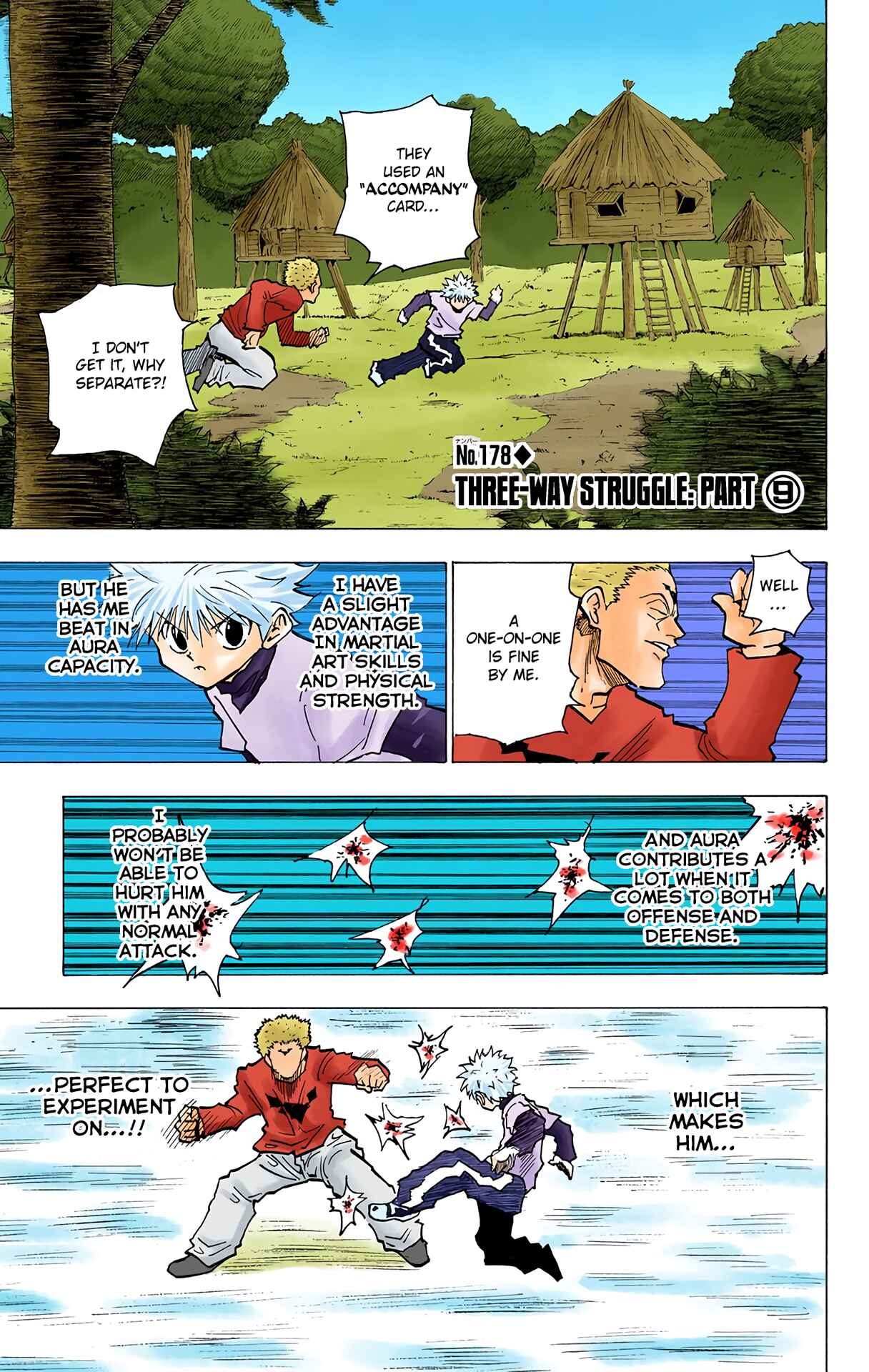 Page 1 Chapter 178 HUNTER x HUNTER (Official Colored)