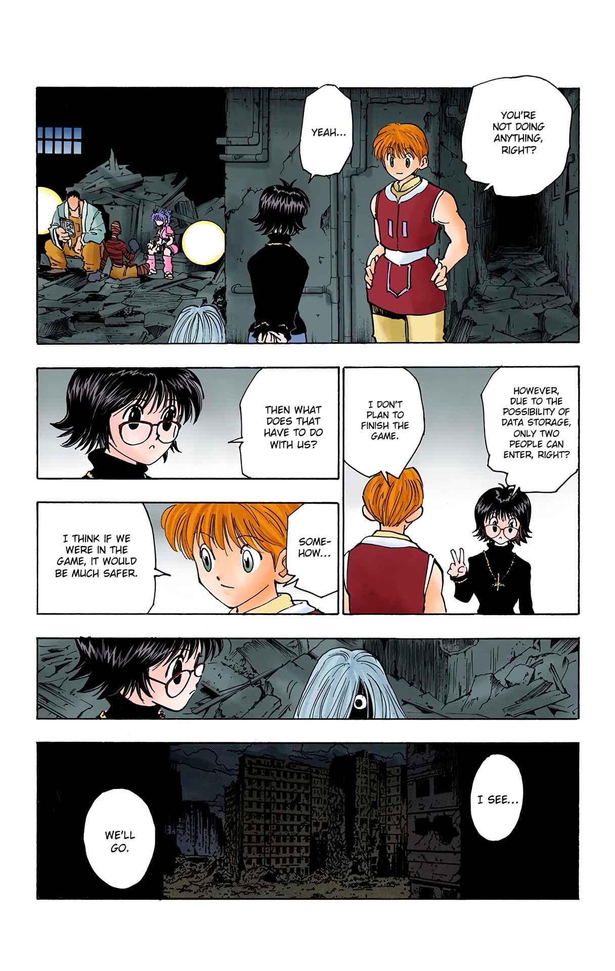 Page 9 Chapter 128 HUNTER x HUNTER (Official Colored)