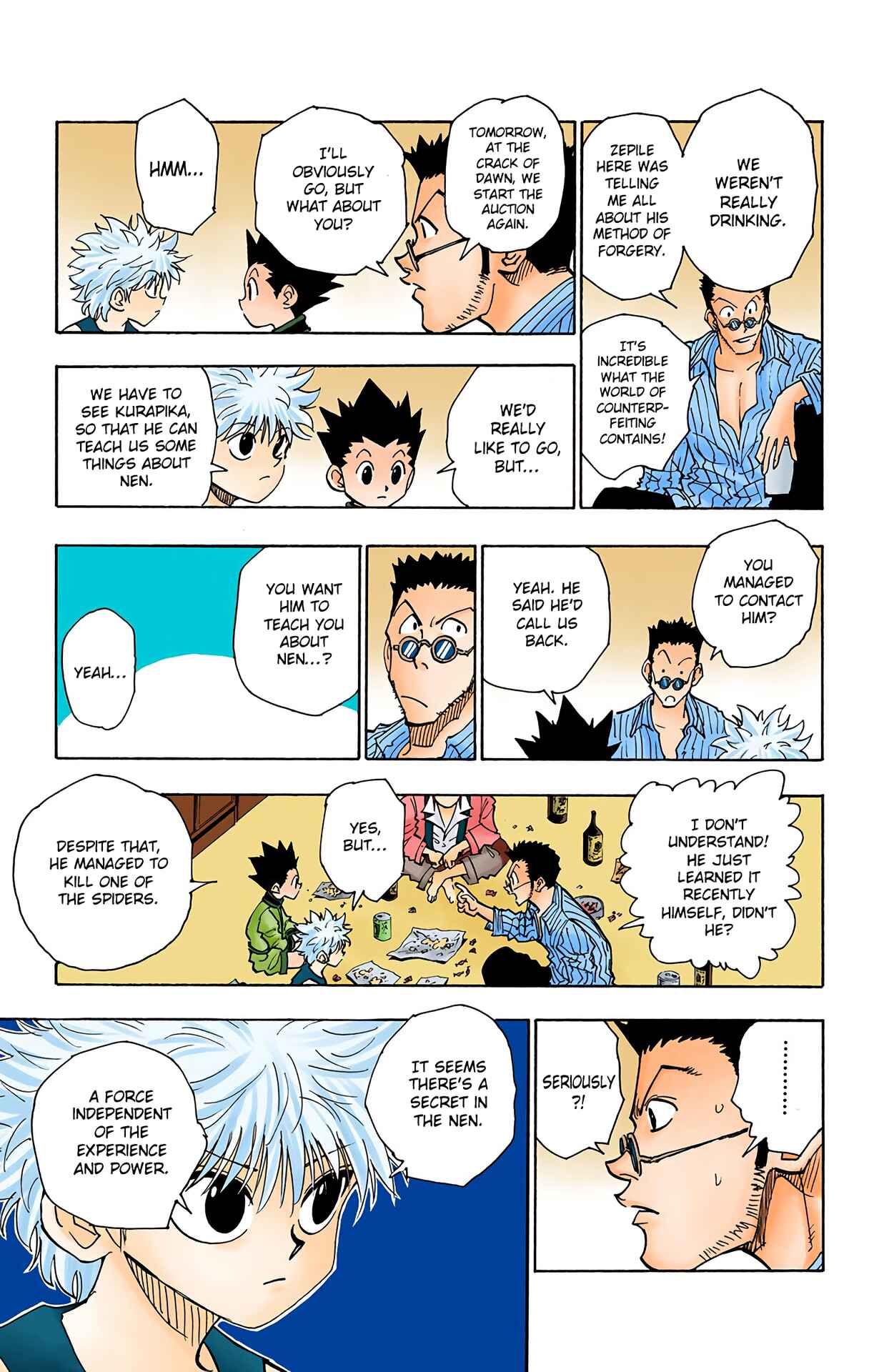 Page 15 Chapter 101 HUNTER x HUNTER (Official Colored)