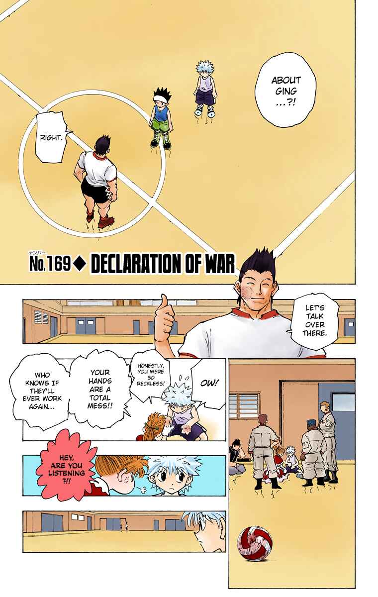 Page 1 Chapter 169 HUNTER x HUNTER (Official Colored)