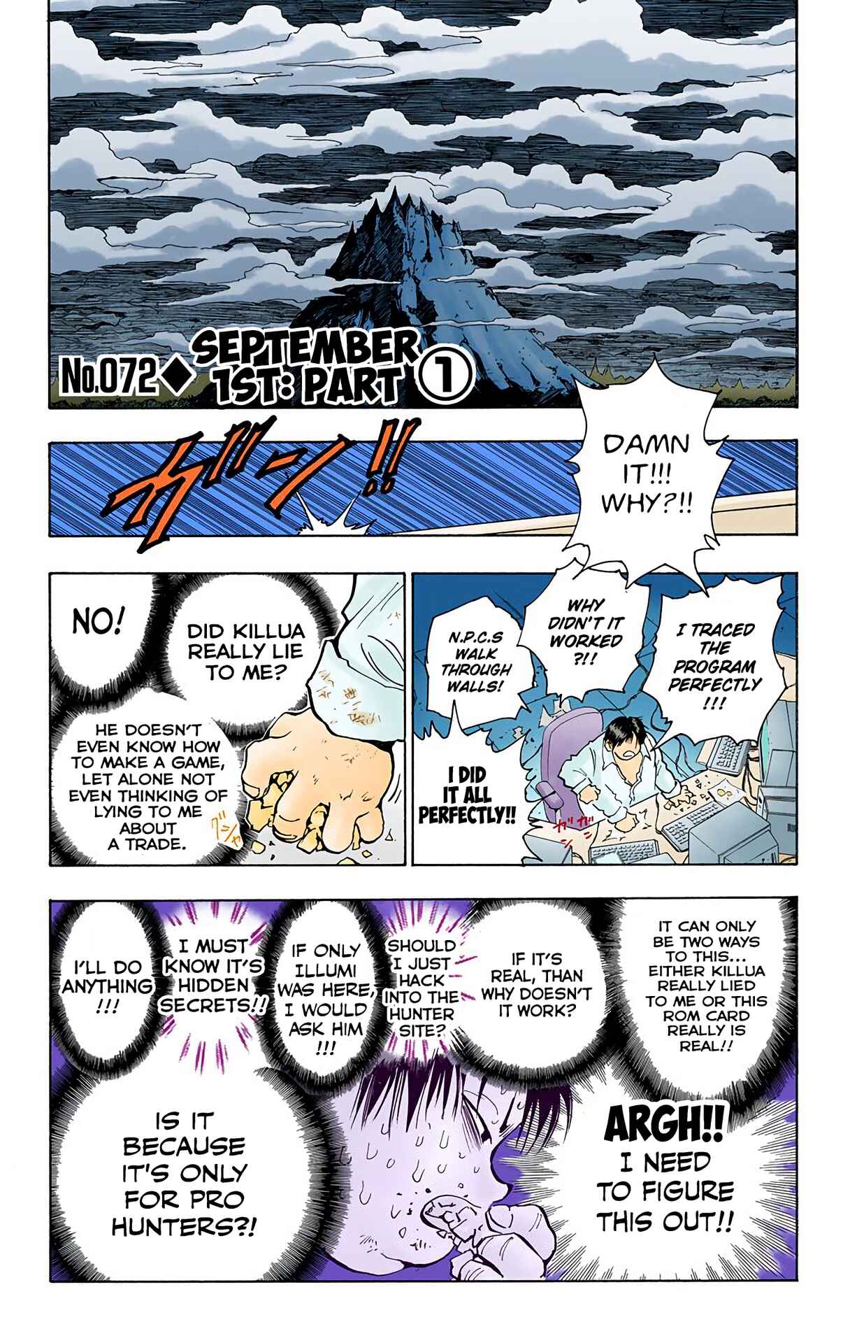 Page 1 Chapter 72 HUNTER x HUNTER (Official Colored)