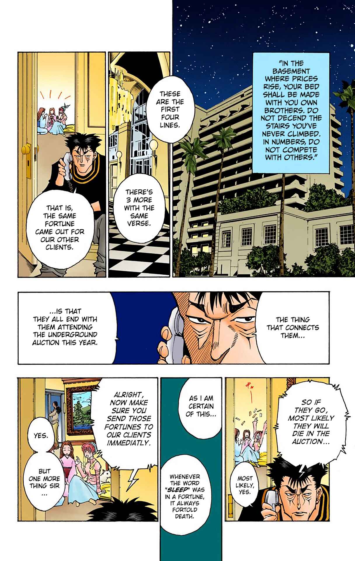 Page 4 Chapter 72 HUNTER x HUNTER (Official Colored)