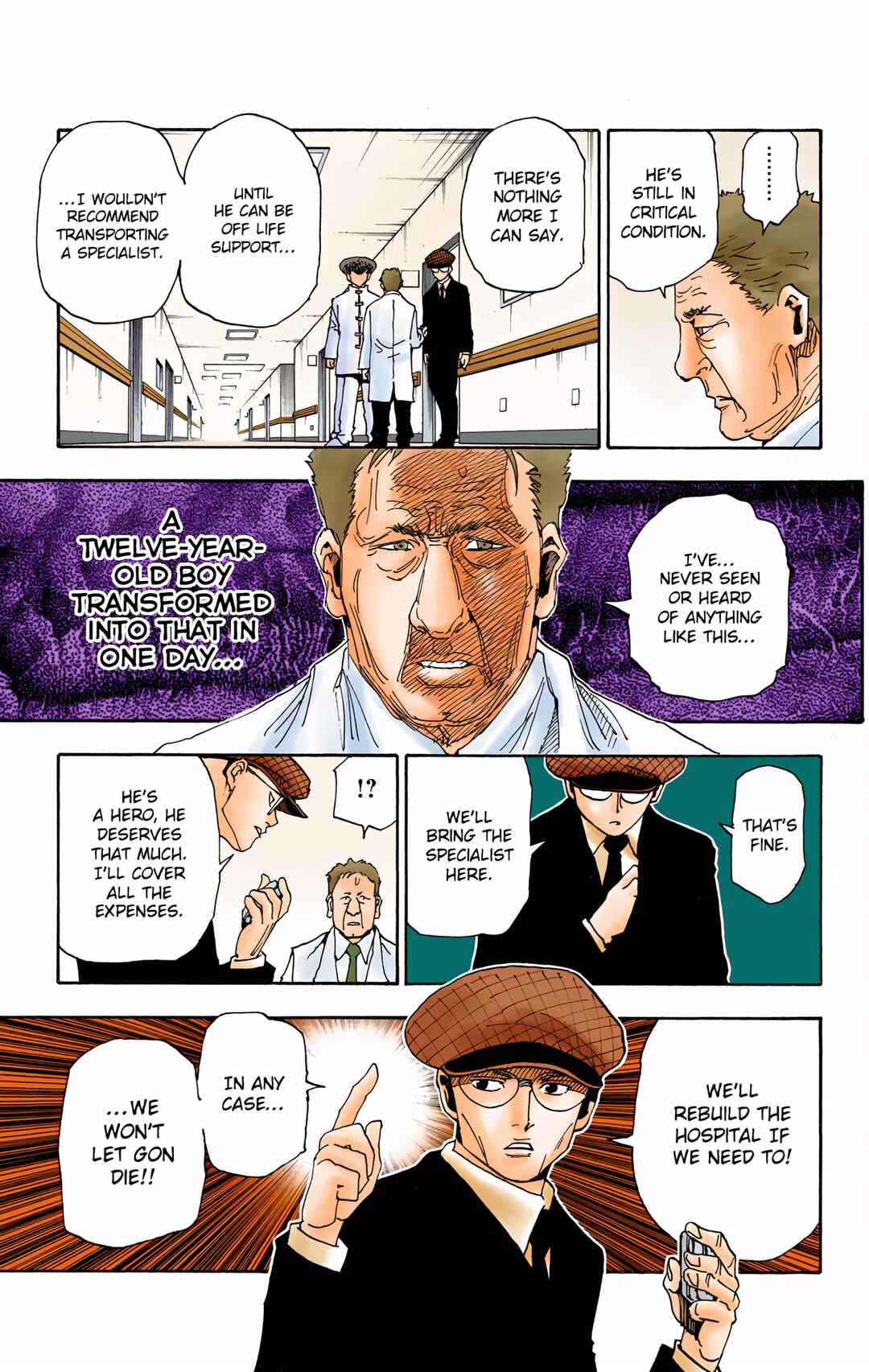 Page 7 Chapter 316 HUNTER x HUNTER (Official Colored)