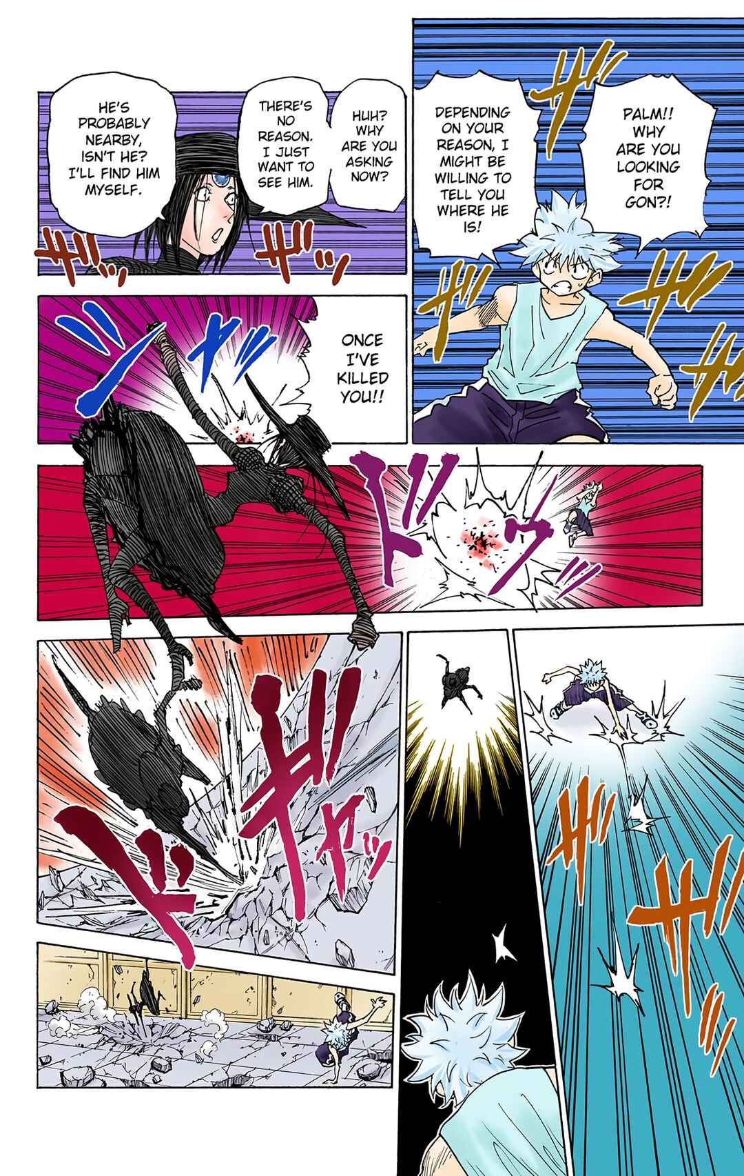 Page 4 Chapter 294 HUNTER x HUNTER (Official Colored)