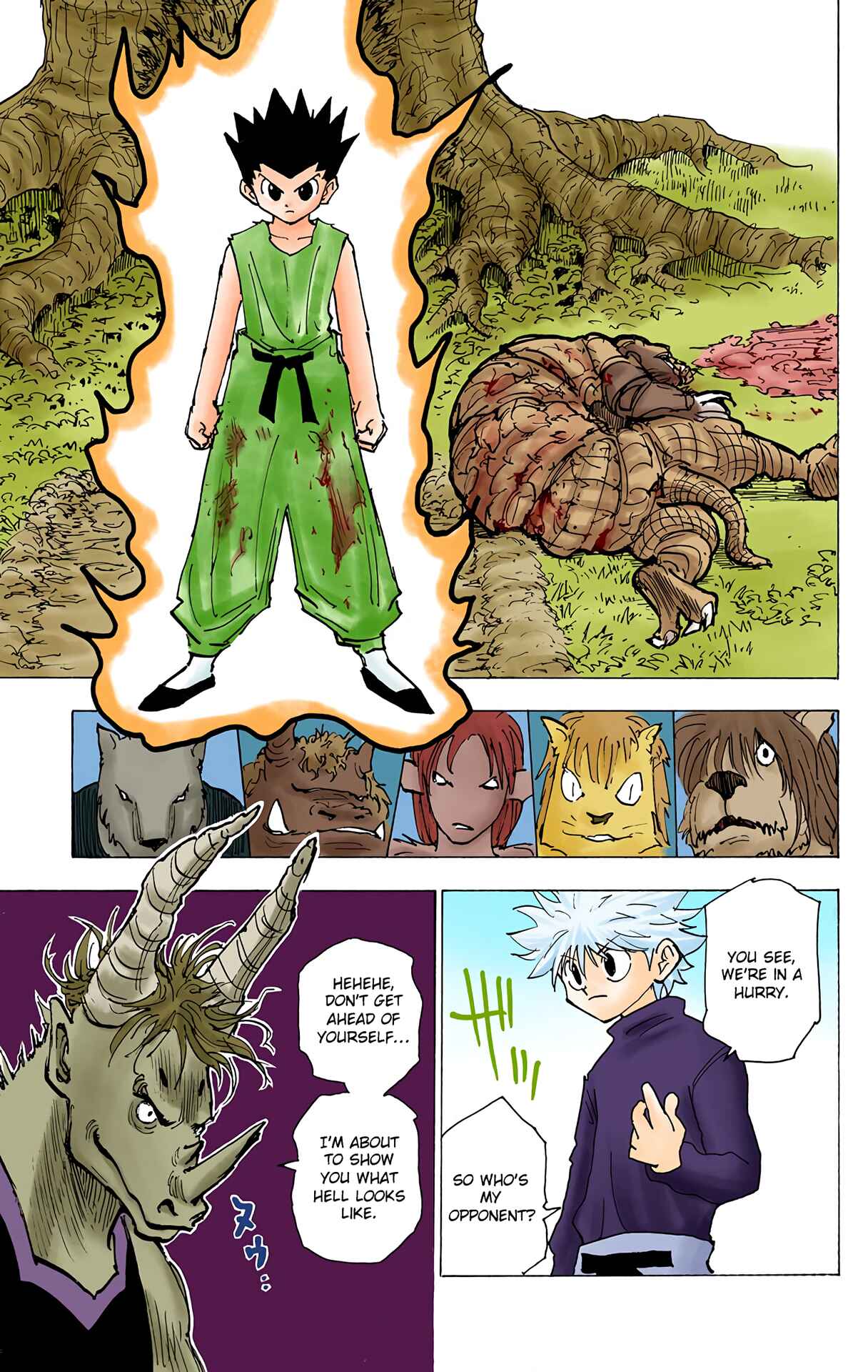 Page 14 Chapter 195 HUNTER x HUNTER (Official Colored)